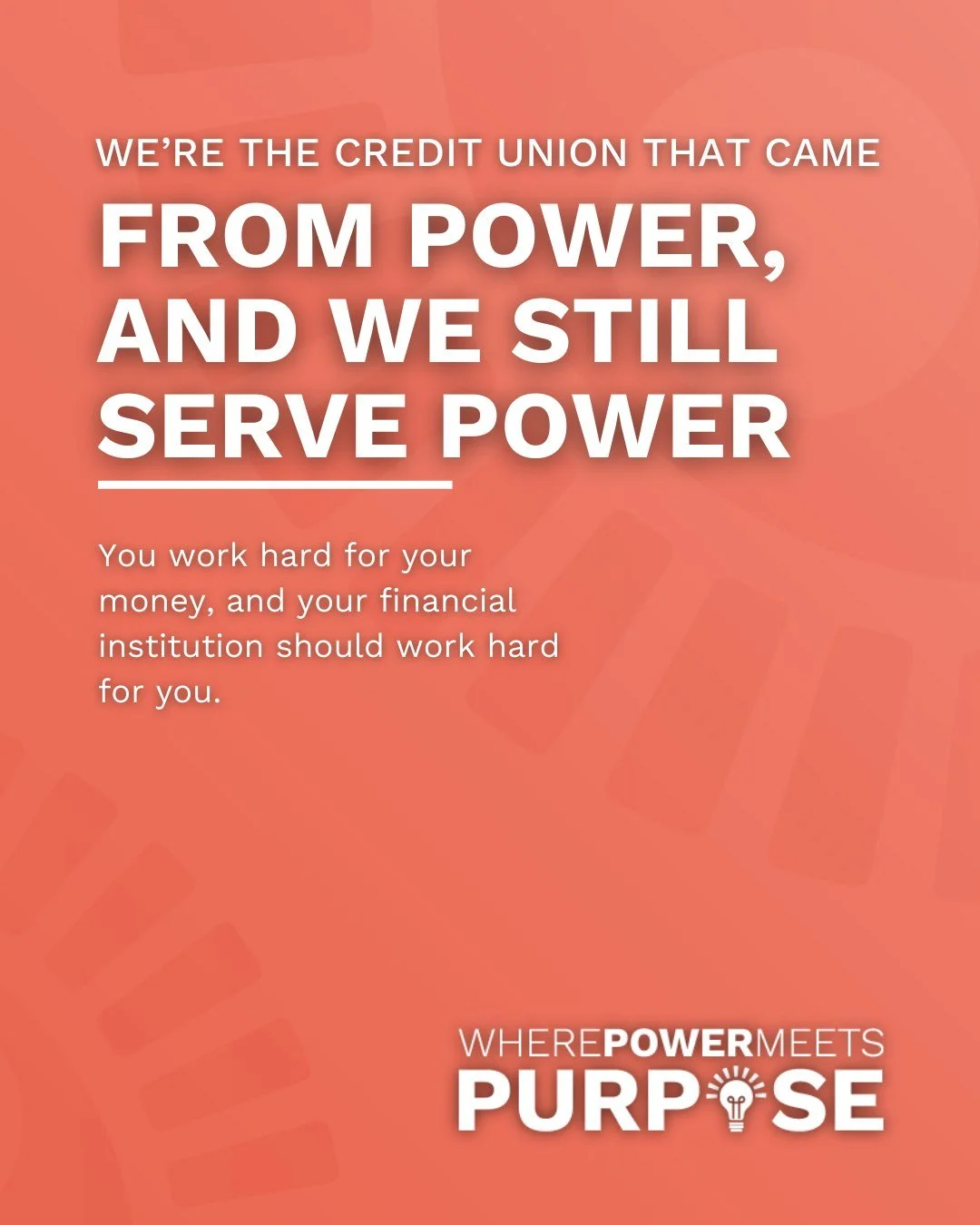 We&rsquo;re the credit union that came from power. And while we still proudly serve the power industry today, our grid has expanded to serve our entire Georgia community.

You&rsquo;ve probably heard that at a credit union, you're a "member-owne