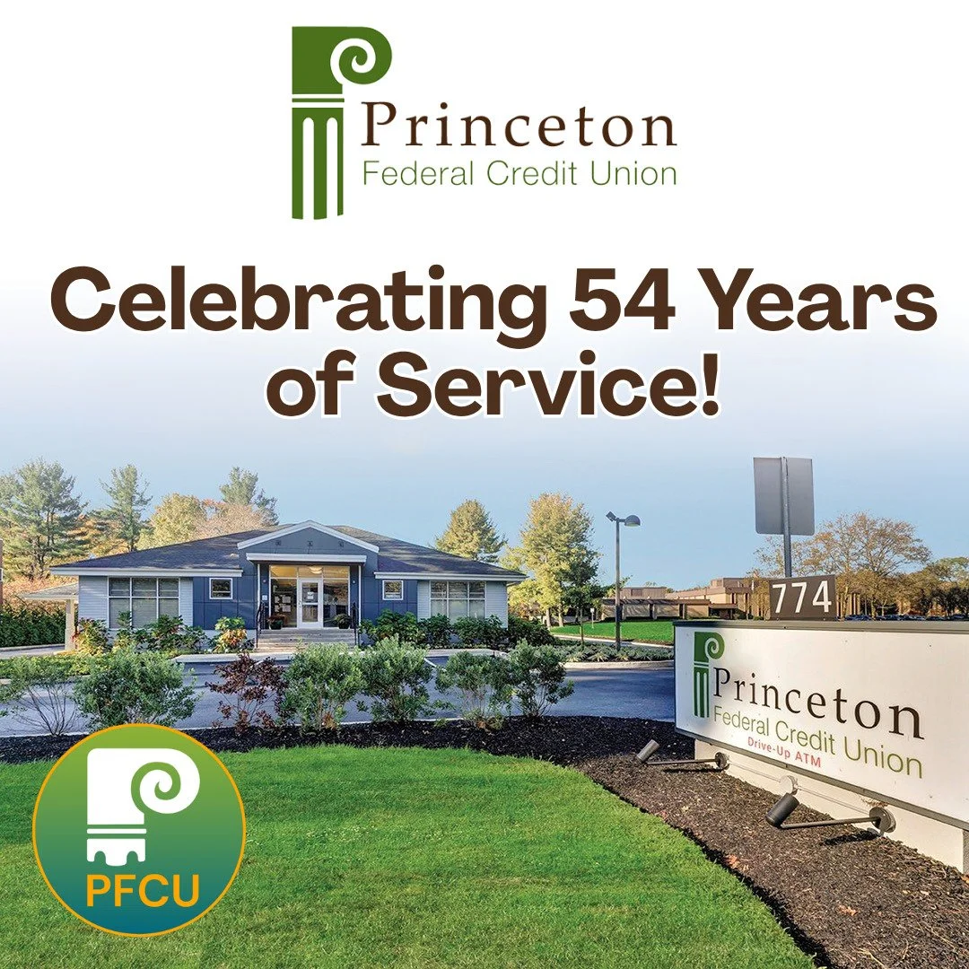 🎉 Celebrating 54 Years of Service! 
Today, we&rsquo;re proud to celebrate the 54th anniversary of Princeton Federal Credit Union. For more than five decades, we&rsquo;ve been honored to serve our members, support our community, and stay true to the 