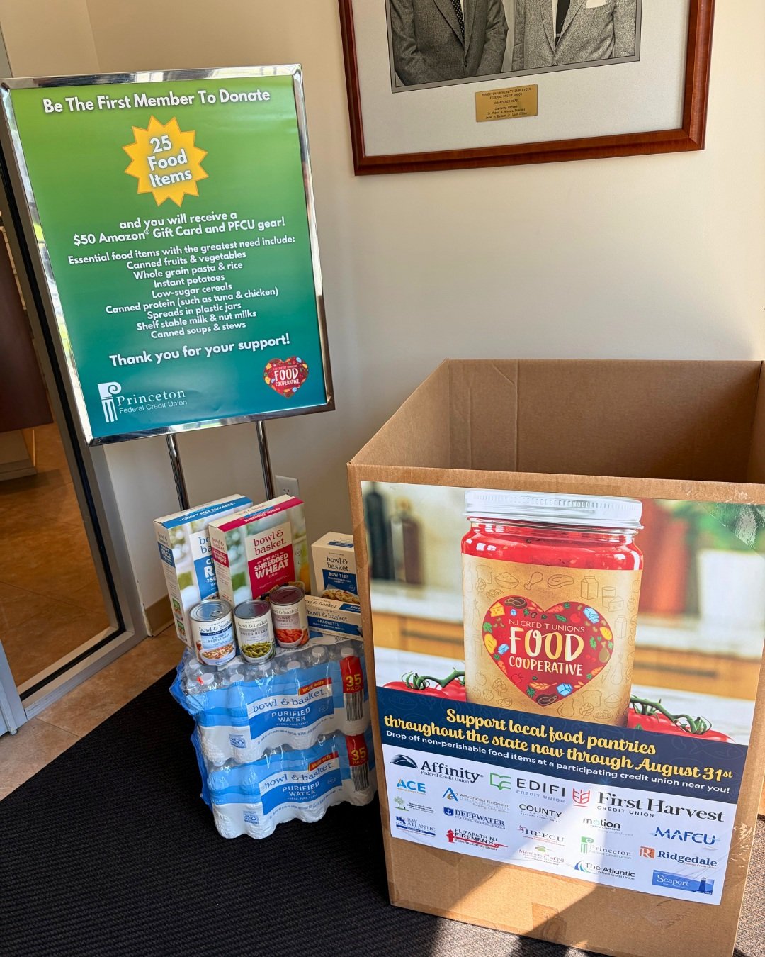 🥫 Help Fill the Shelf &amp; Make a Difference!

Princeton Federal Credit Union is proud to participate in the New Jersey Credit Union Food Cooperative, supporting local individuals and families experiencing food insecurity.
We're inviting our member