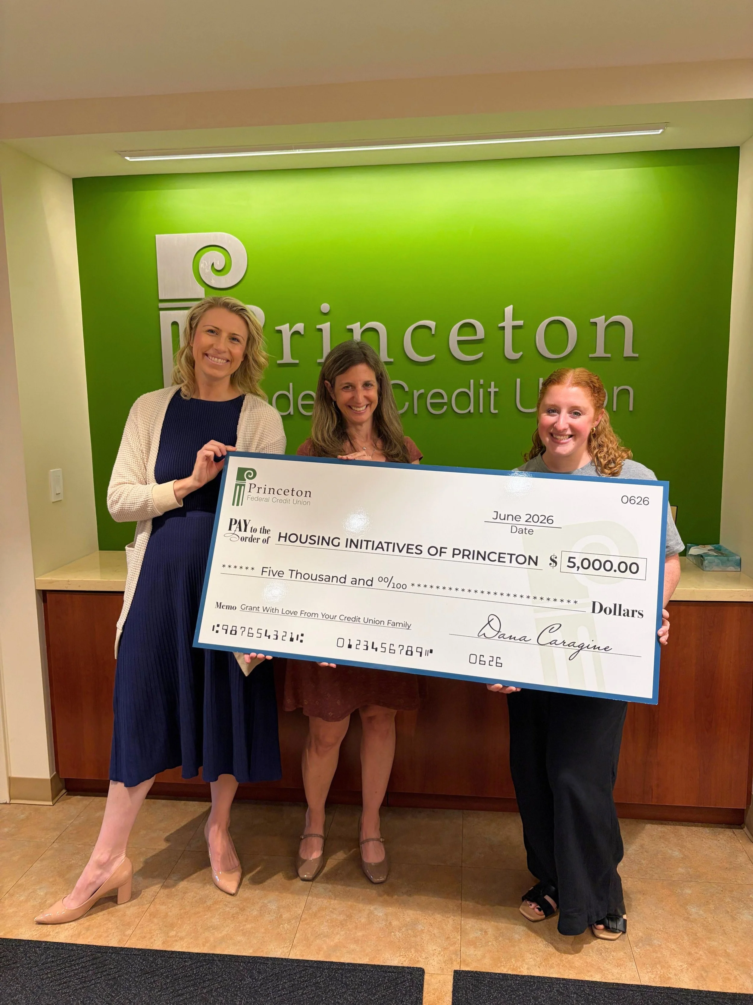 🎉 Congratulations to our valued community partner, Housing Initiatives of Princeton!

We are honored to award a portion of our Small Business &amp; Nonprofit Recovery Grant funds to an organization whose work we deeply admire. Through their commitme