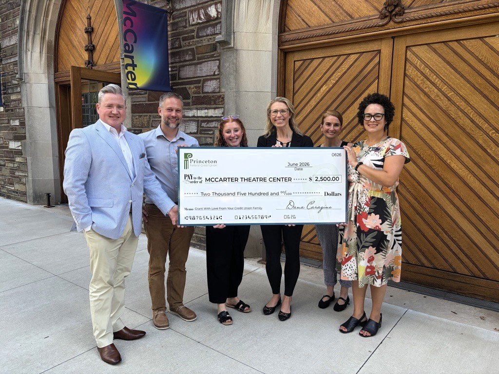 🎭 Congratulations to McCarter Theatre Center on receiving a $2,500 grant through the support of Princeton Federal Credit Union and the Federal Home Loan Bank of New York (FHLBNY). We are honored to partner with organizations that make our community 
