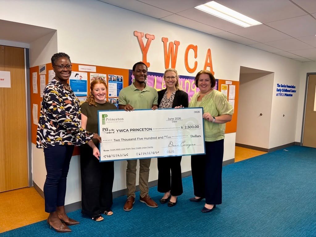 ✨ Investing in organizations that create opportunity and strengthen our community is at the heart of what we do. Congratulations to YWCA Princeton on receiving a $2,500 grant through the support of Princeton Federal Credit Union and the Federal Home 