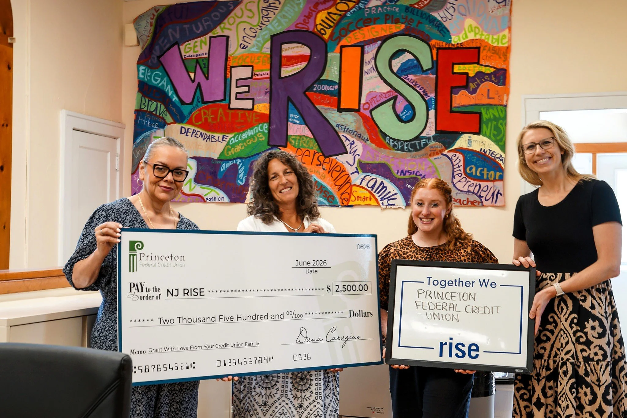💙 Congratulations to NJ Rise on receiving a $2,500 Small Business Recovery Grant through Princeton Federal Credit Union's partnership with the Federal Home Loan Bank of New York (FHLBNY).

We're proud to support organizations that help individuals a