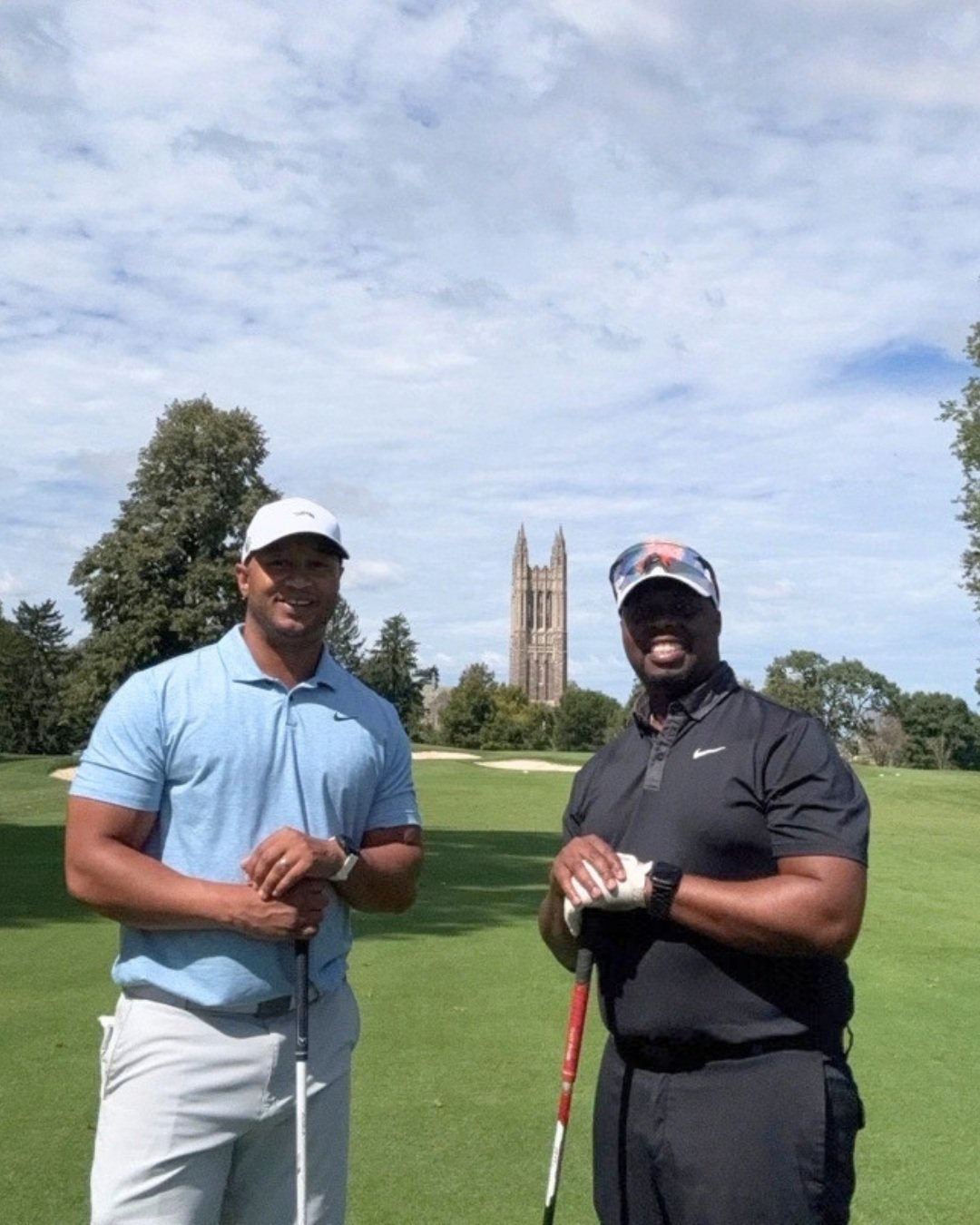 FORE a great cause! ⛳️

PFCU's Marcus McCleod and Patrick Tovar hit the links this week alongside community leaders and friends at Princeton Theological Seminary's Annual Golf Outing, benefiting PTS' Presidential Leadership Fellows Program.

A specia