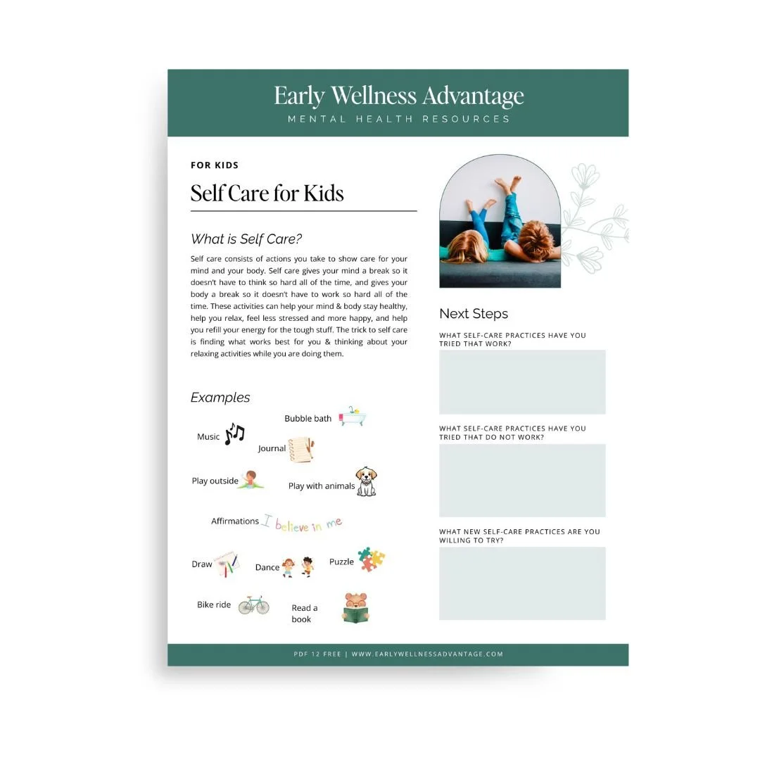 Self-Care for Kids