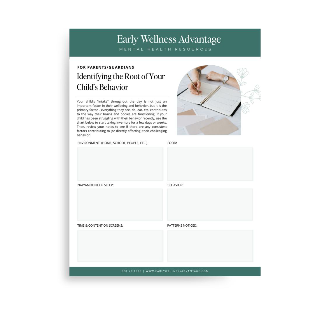 Identifying the Root of Your Child's Behavior