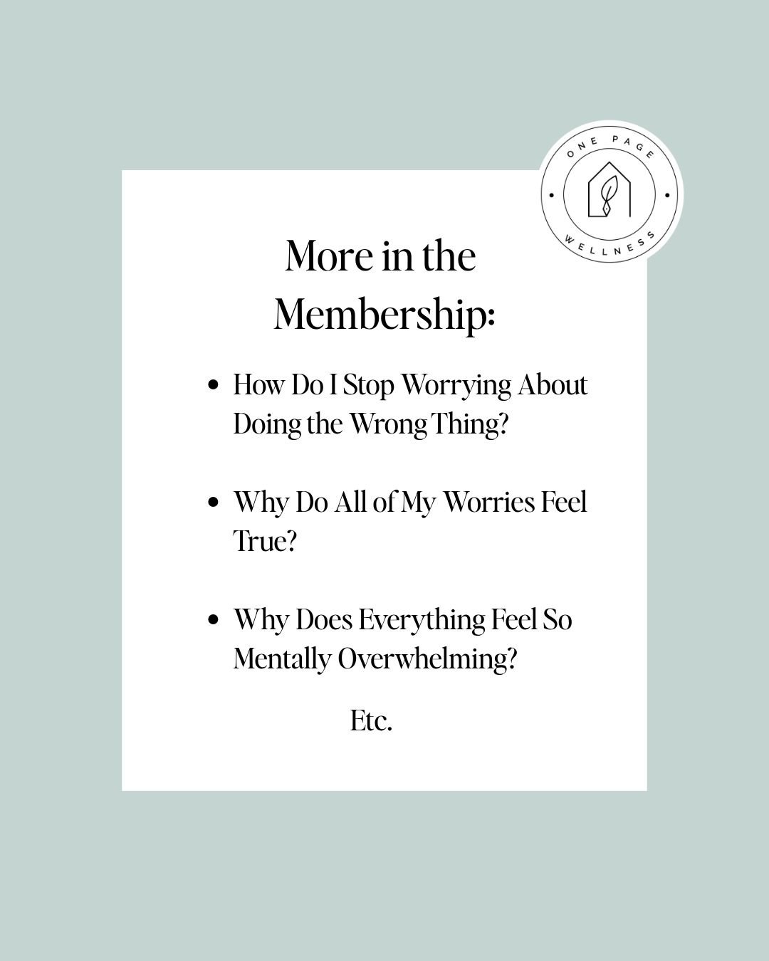 Click Here to Find More in the Membership