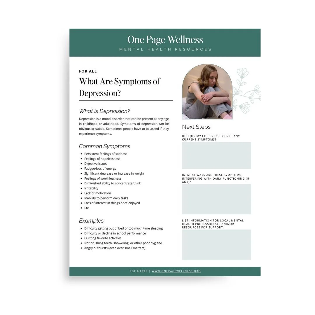 What Are Symptoms of Depression?