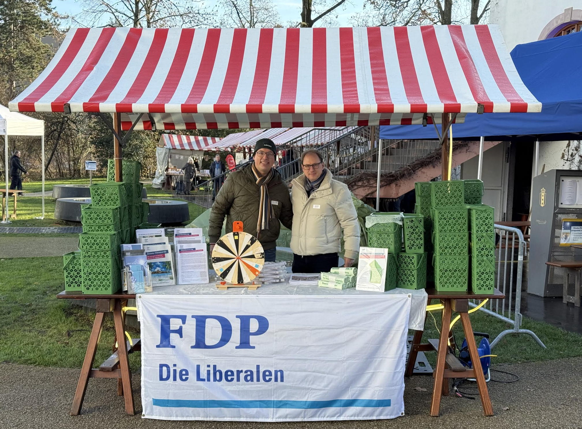 Binninger Markt, 29.11.2025, FDP-Stand