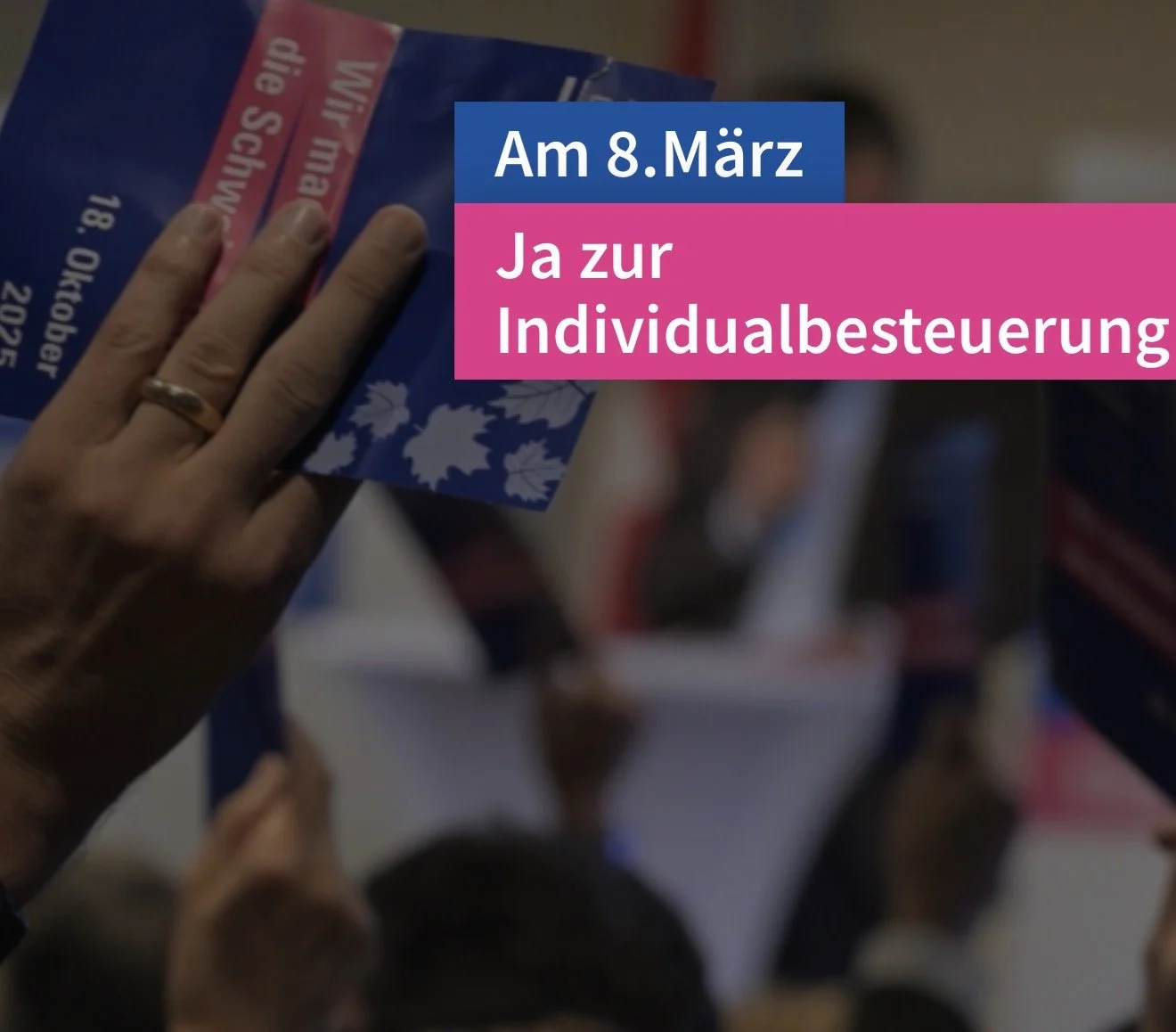 Abstimmungsparolen der lokalen FDP für den 8. März