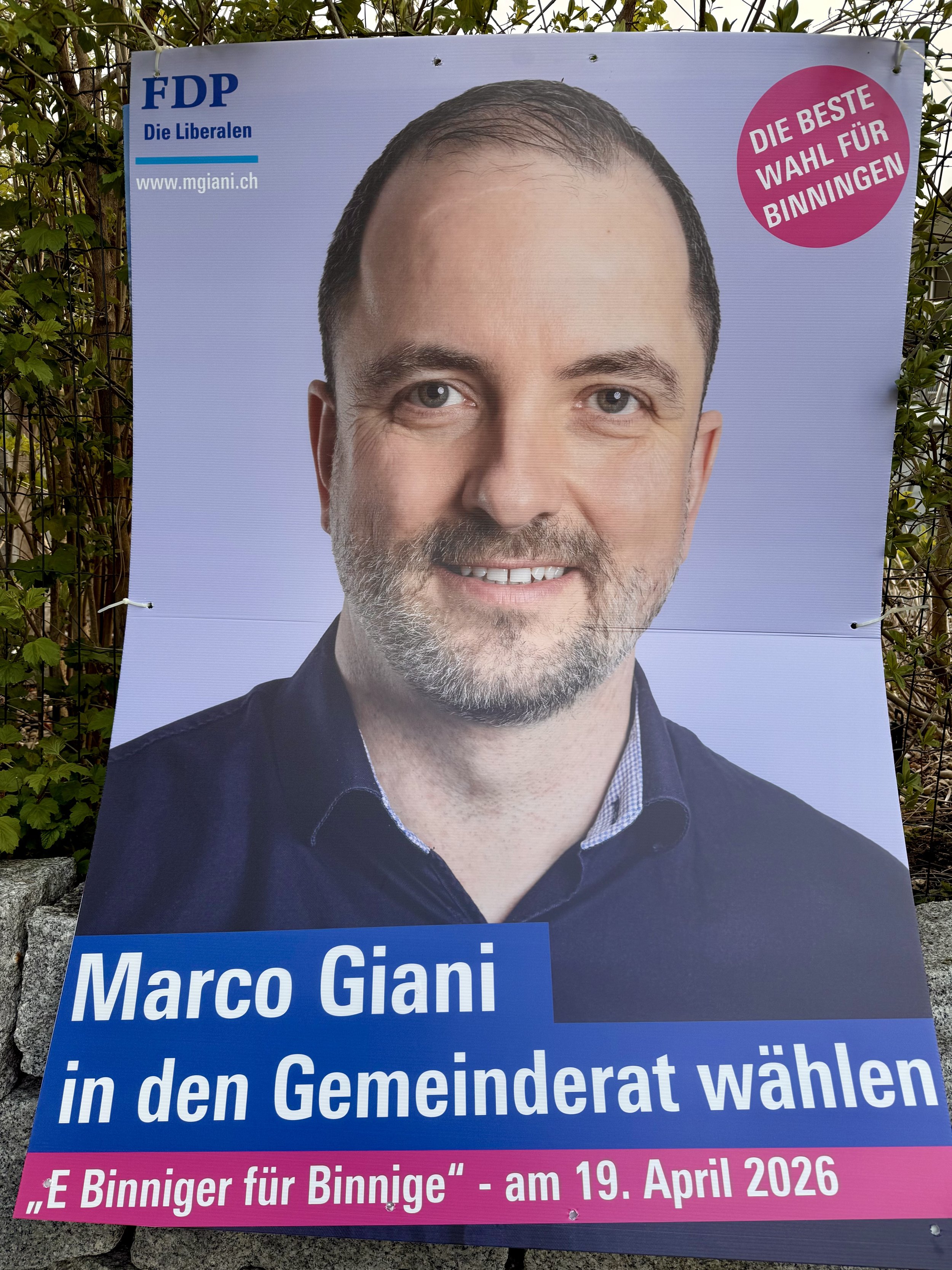 Meine Stimme geht an Marco Giani