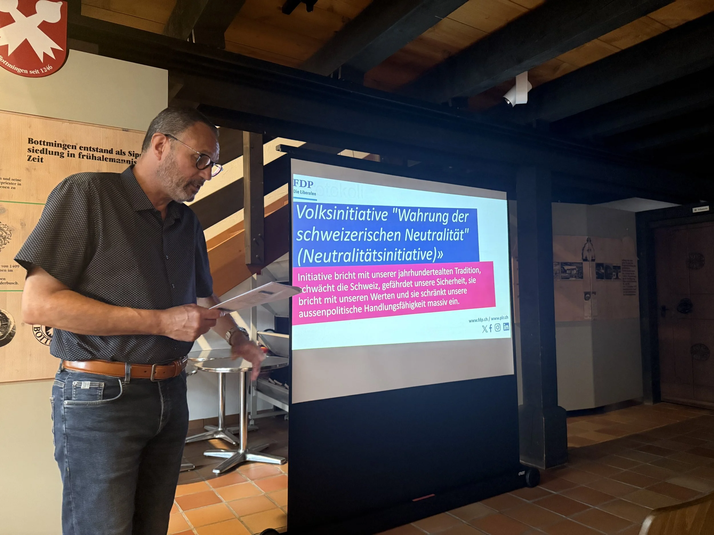 Sektionsversammlung FDP Bibo