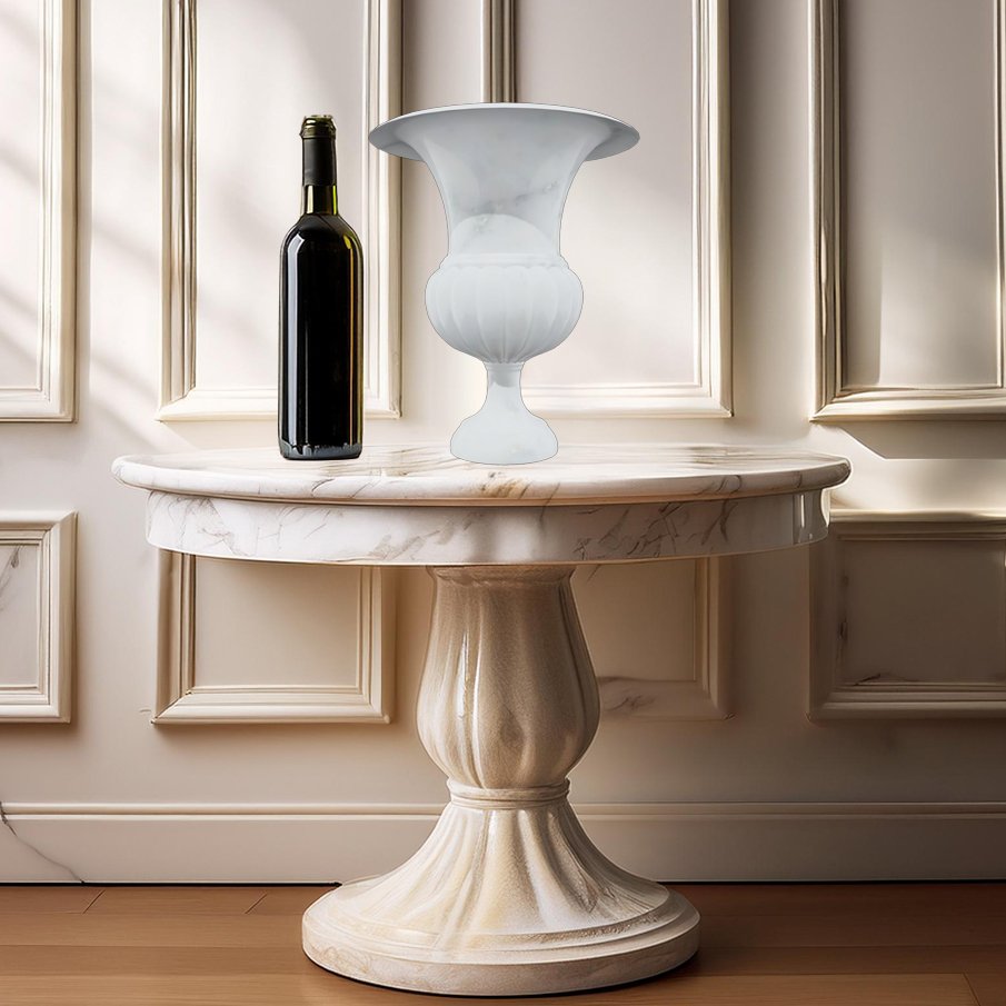 Bianco Carrara Venato Small Table.jpg