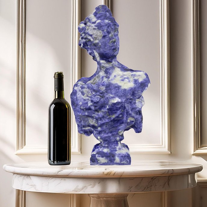 La Pedrera Bust Blue Sodalite In Scene Medium Table.jpg