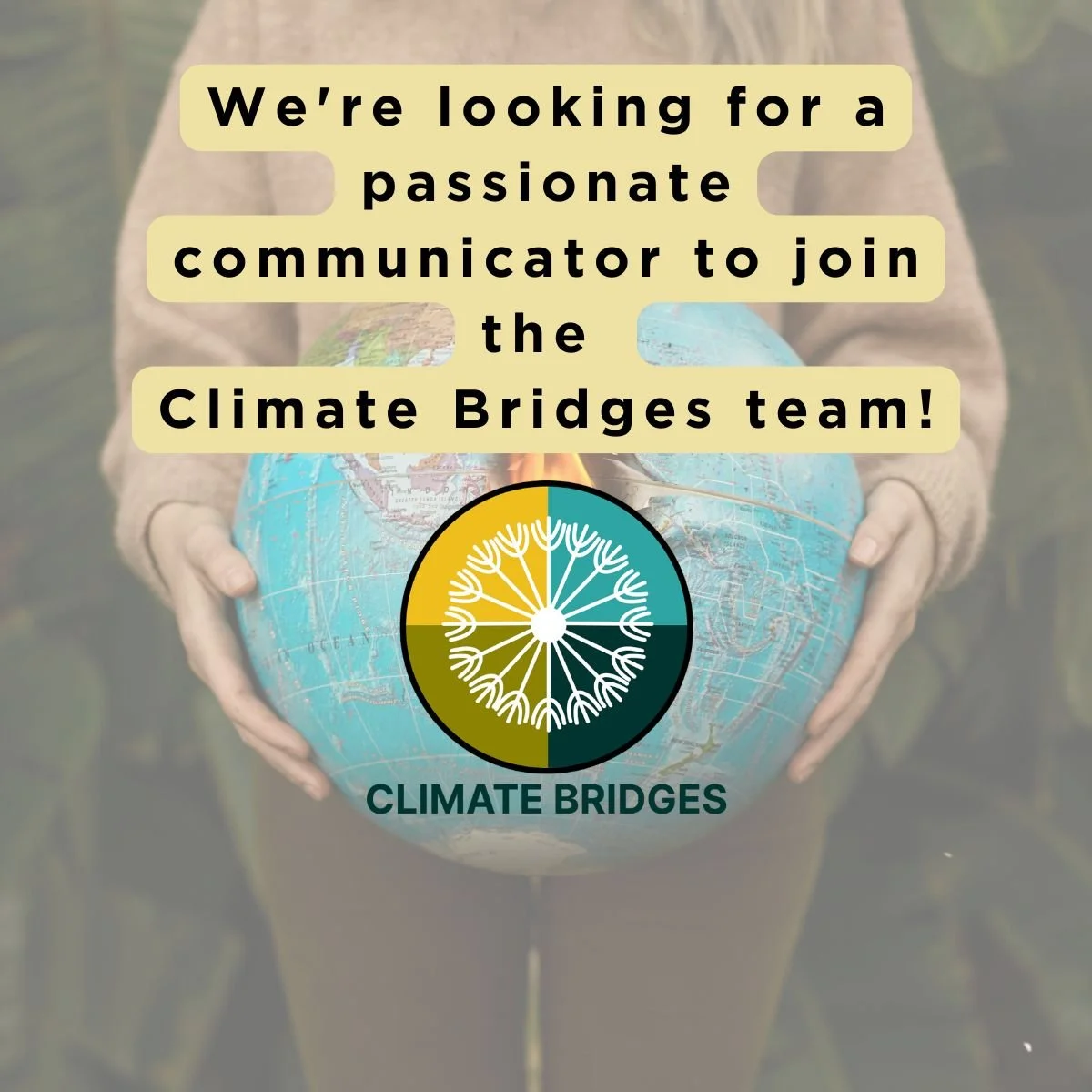 Climate Bridges Communications &amp; Community Manager - new opening