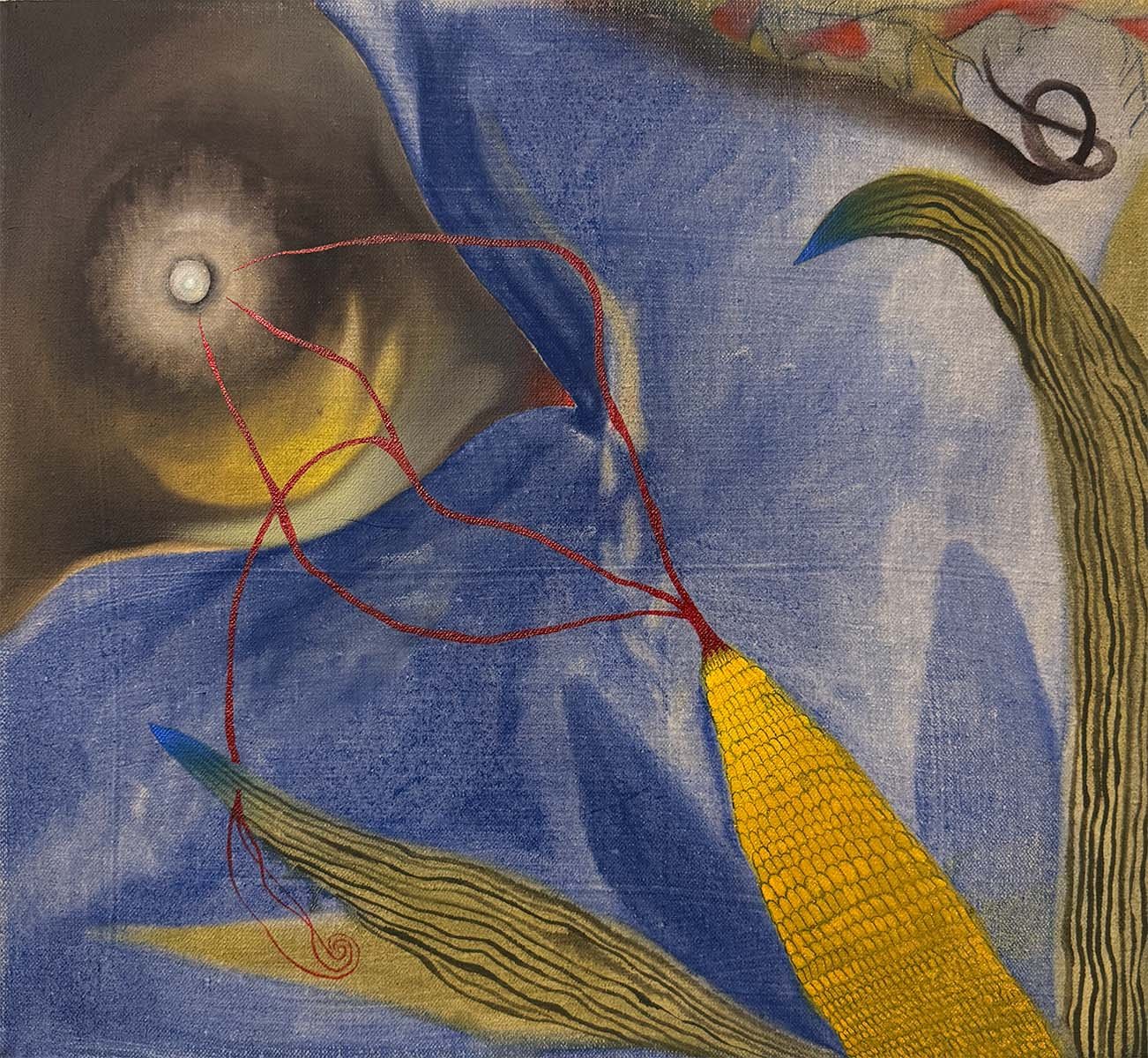 A Reconvergence | oil on linen | 18 x 20 in | 2026