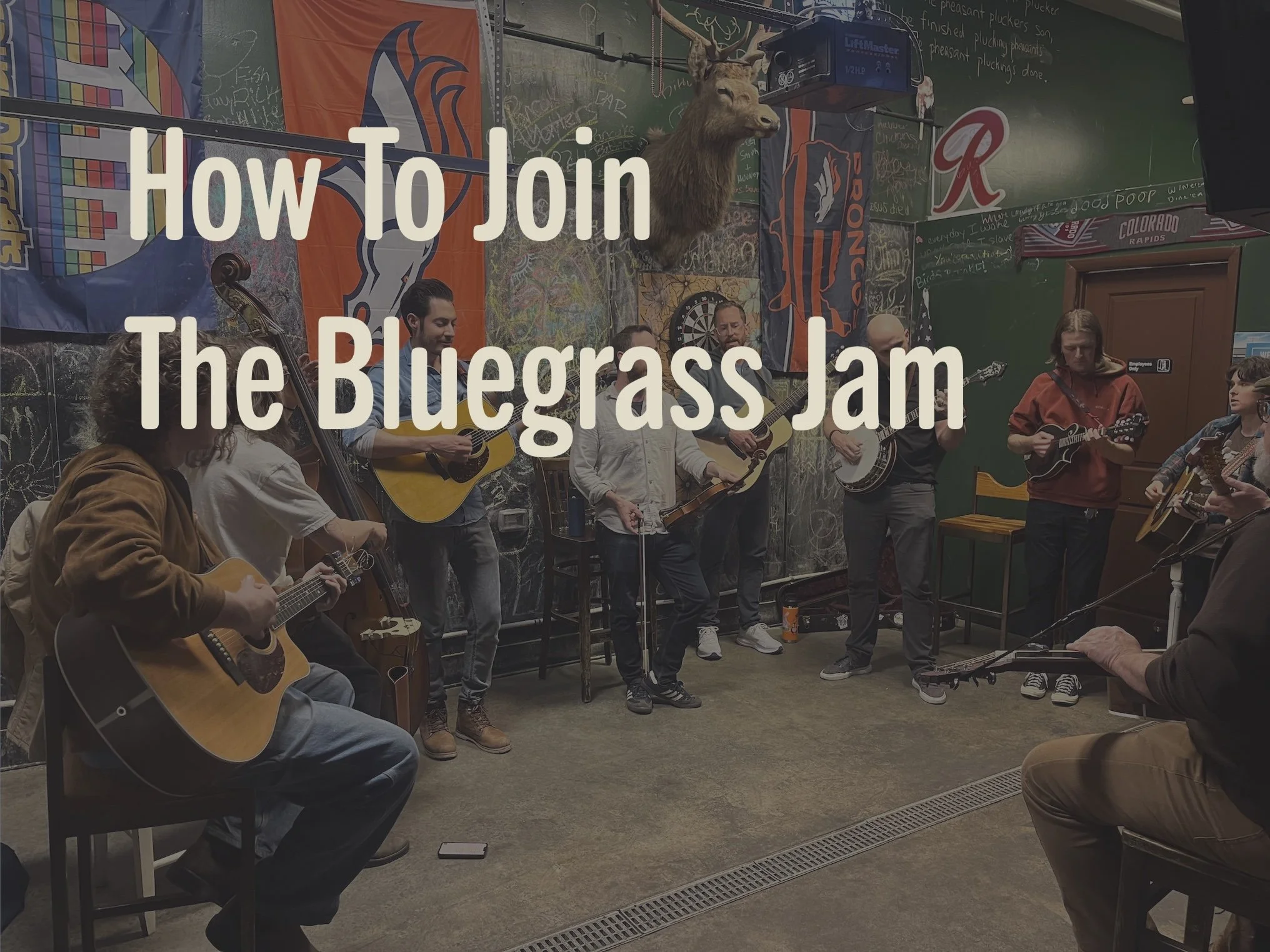No! The Circle Will Not Be Unbroken. Skooch Over, eh?... (How To Join The Bluegrass Jam Circle)