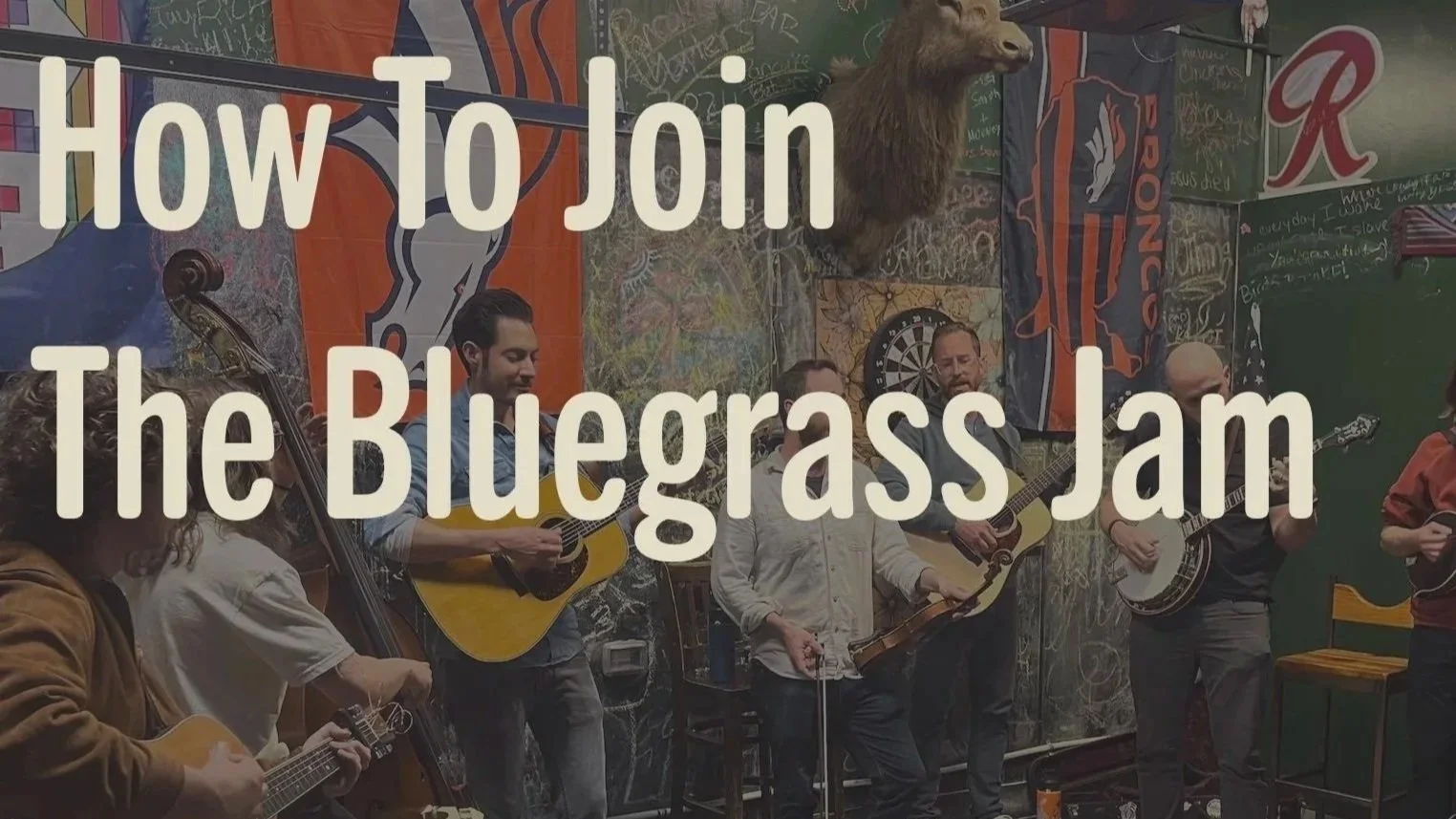 No! The Circle Will Not Be Unbroken. Skooch Over, eh?...  (How To Join The Bluegrass Jam Circle)