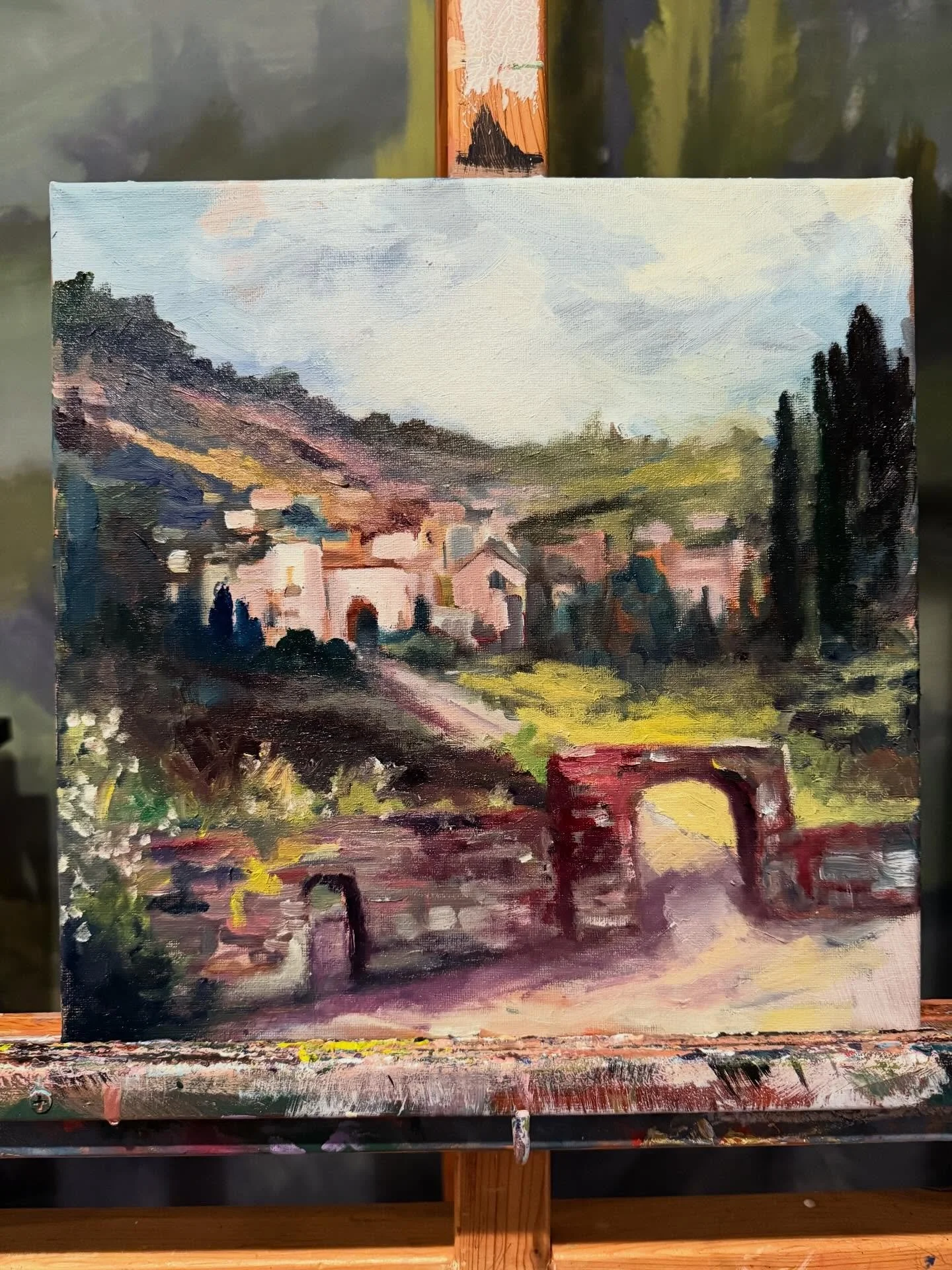 Whoops I&rsquo;m falling in love with oil painting (again)