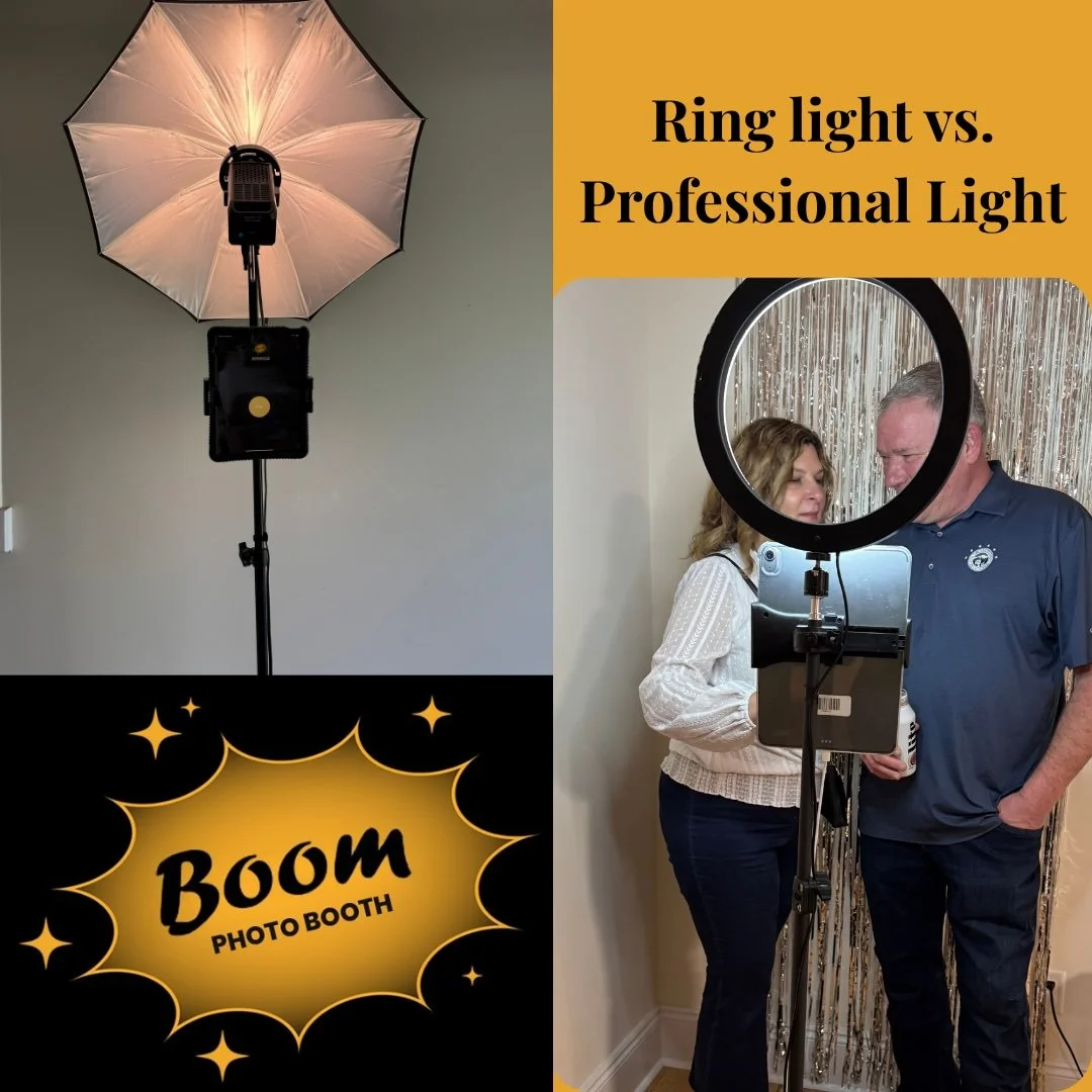 Ring Lights vs. Professional Lighting: Why Your Event Photo Booth Deserves Better
