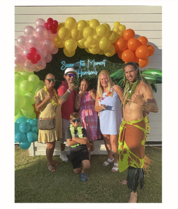 Harrison's Sundress Social Luau on the Lawn