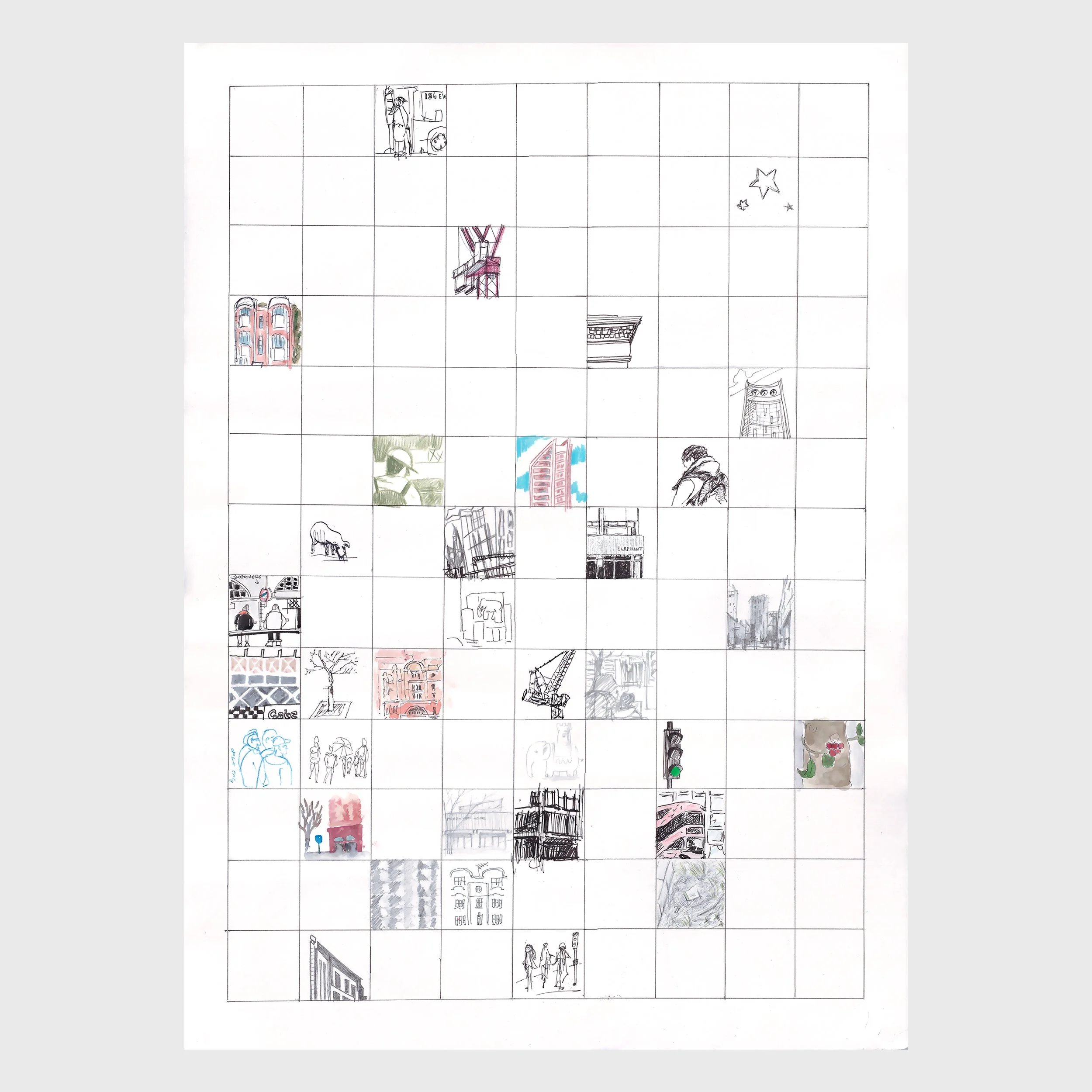 Collaborative Canvas - Urban Sketcher London Edition