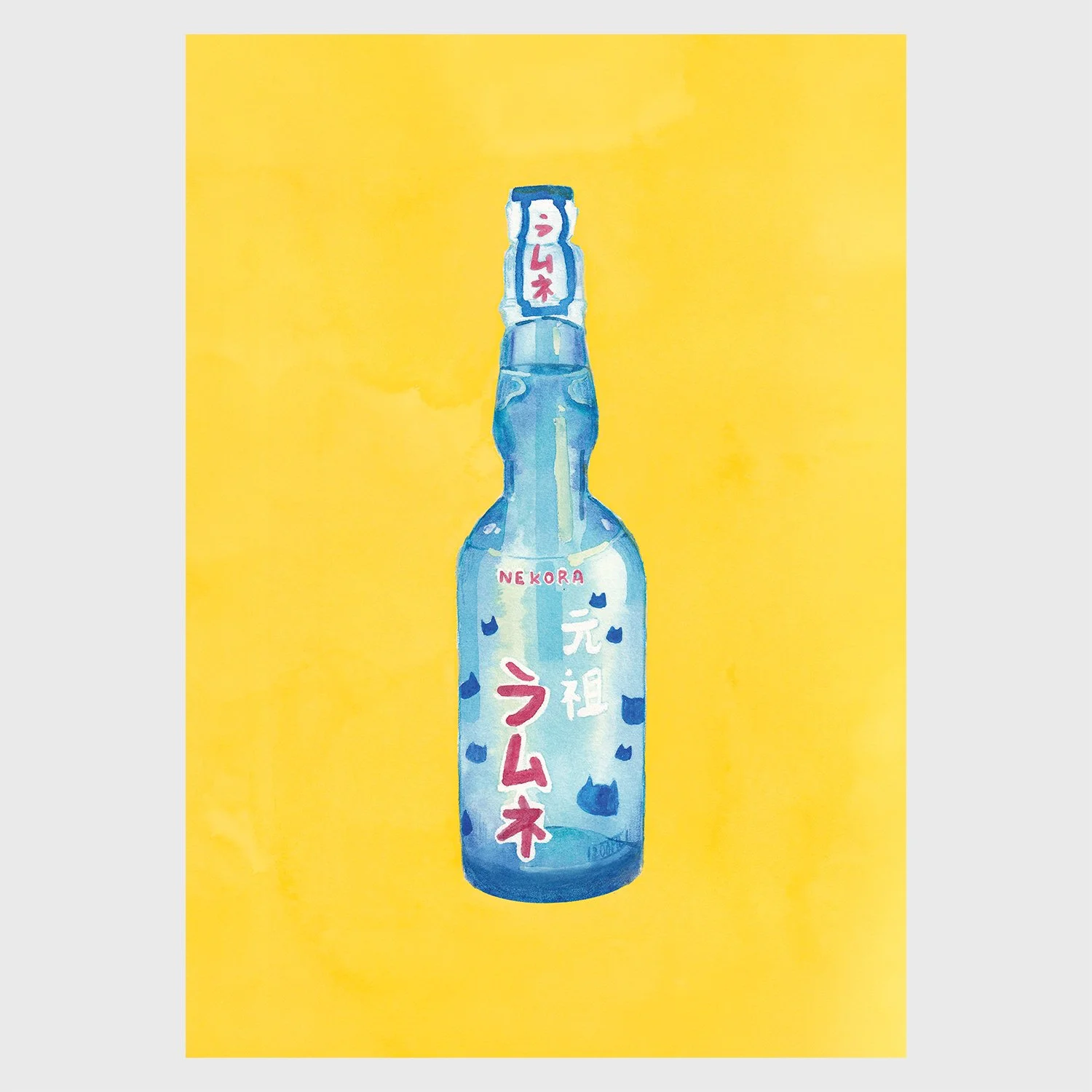 Ramune - Art Print (A5)