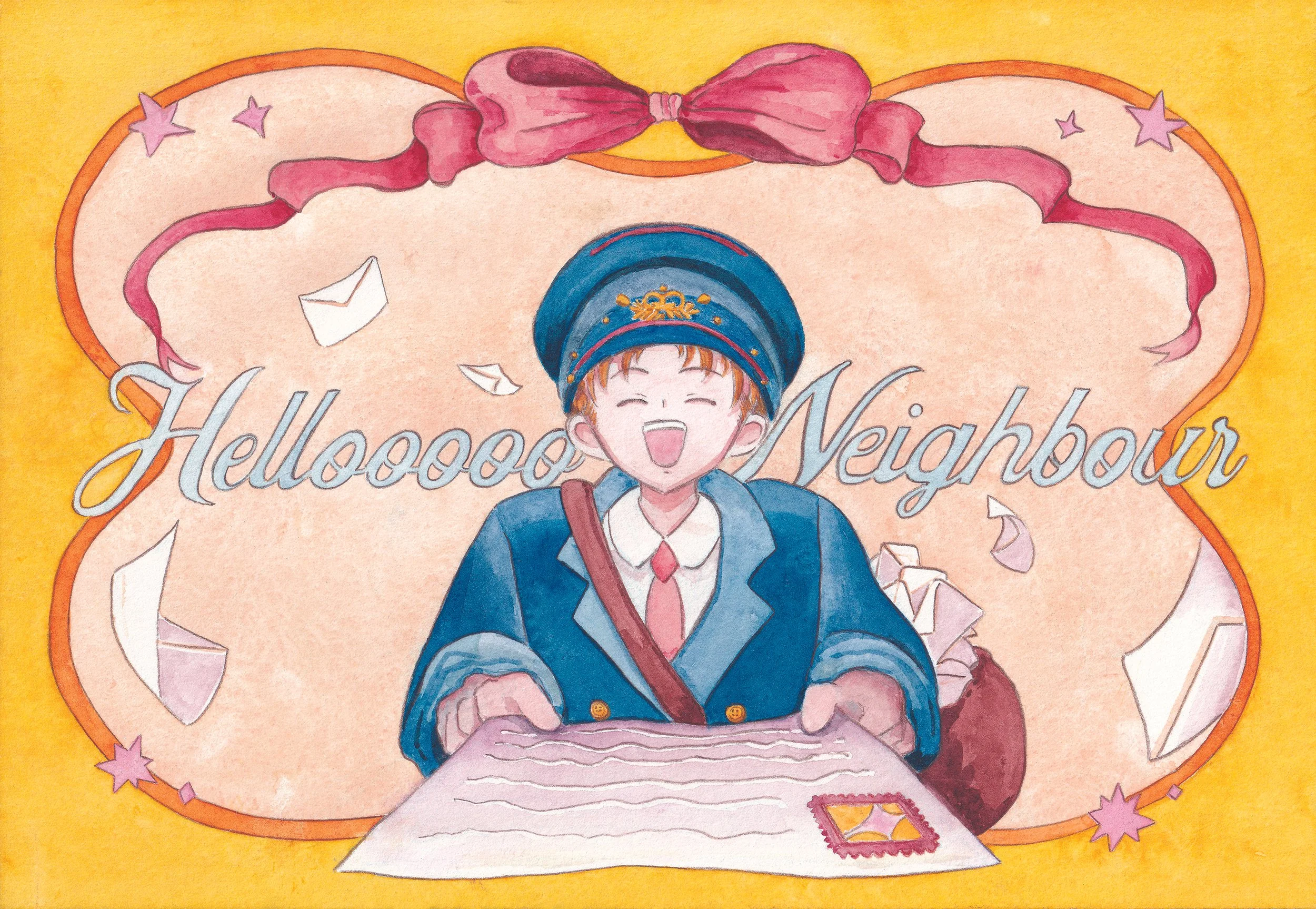 Hello Neighbour Community Project - Postcard Illustration