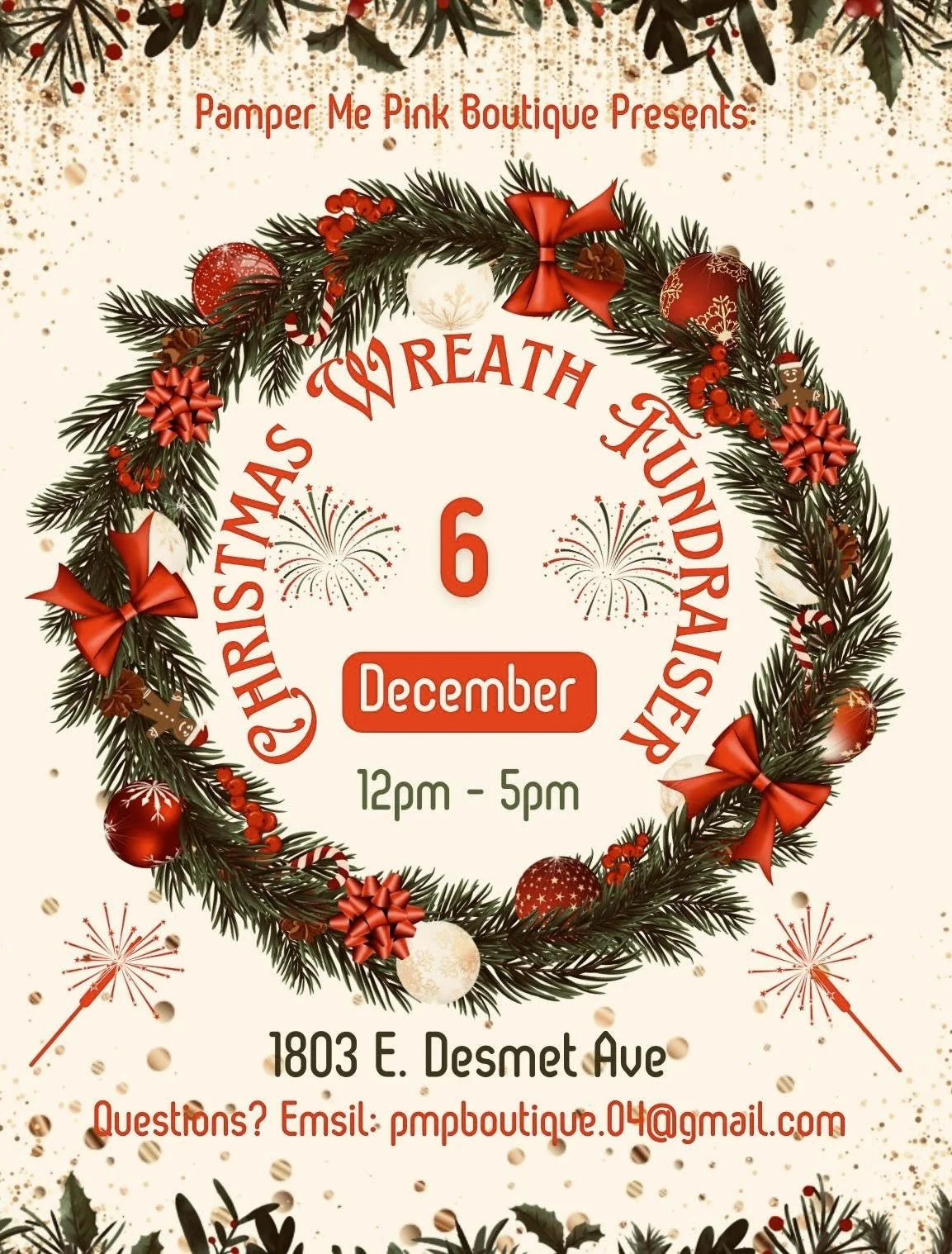 Christmas Wreath Fundraiser 