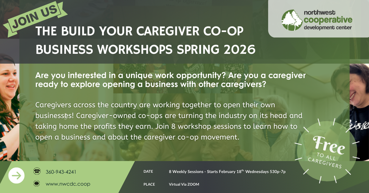 Build your Caregiver Co-op Business Workshop