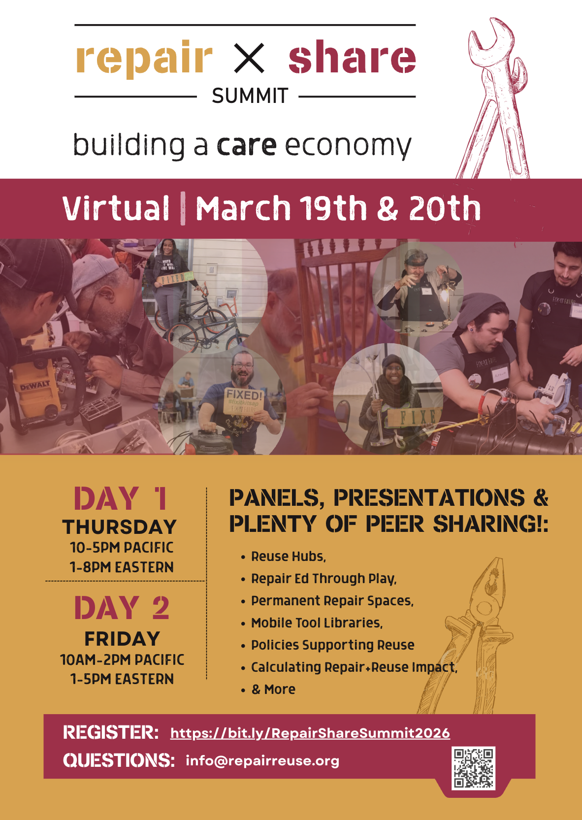 Repair x Share Summit: Building a Care Economy