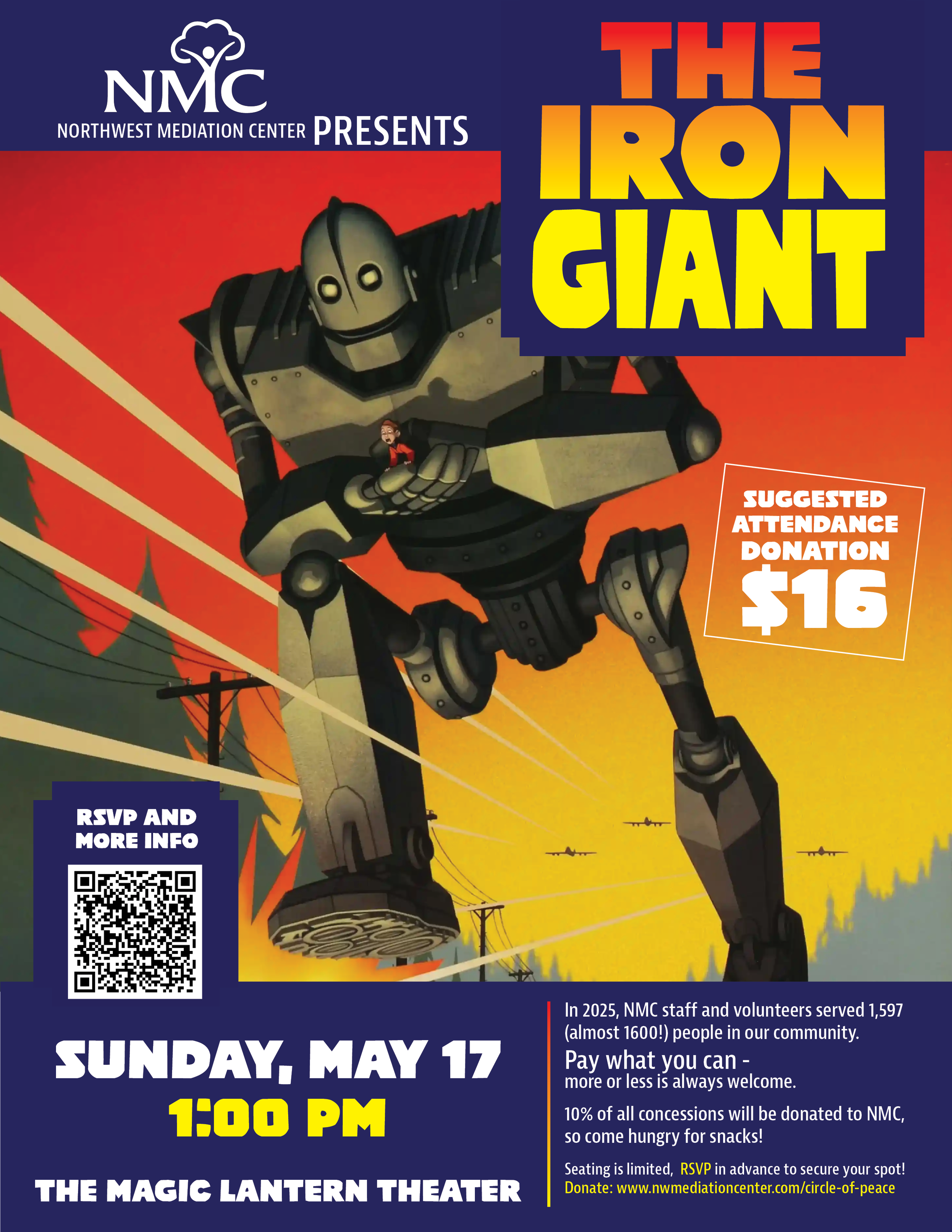 Northwest Mediation Center Sunday Funday Family Movie