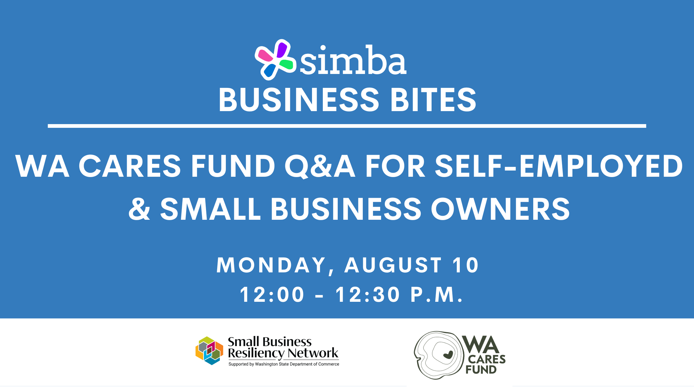 SIMBA Business Bites: WA Cares Fund Q&A for Self-Employed & Small Business Owners 