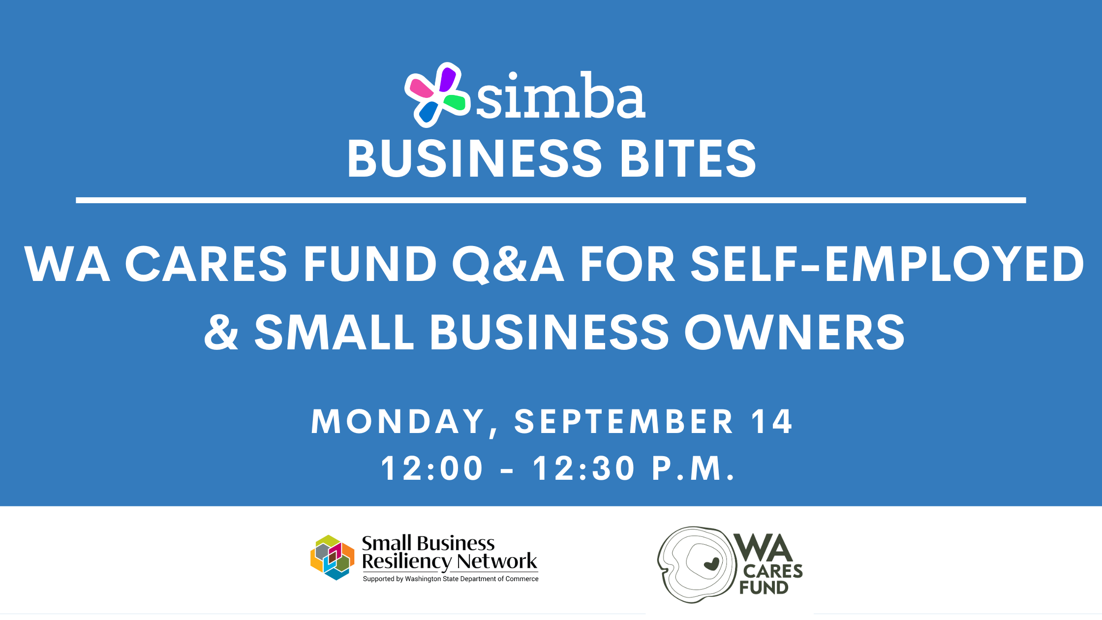 SIMBA Business Bites: WA Cares Fund Q&A for Self-Employed & Small Business Owners 