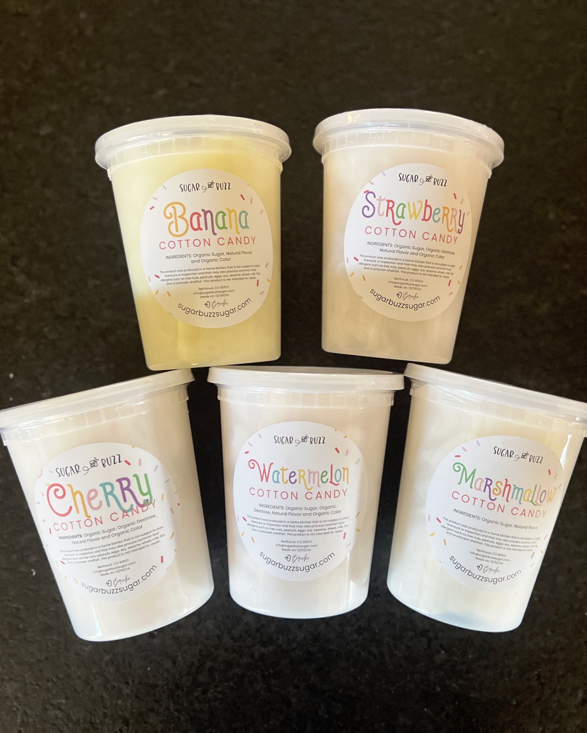 Cotton Candy Tub- 5 Pack