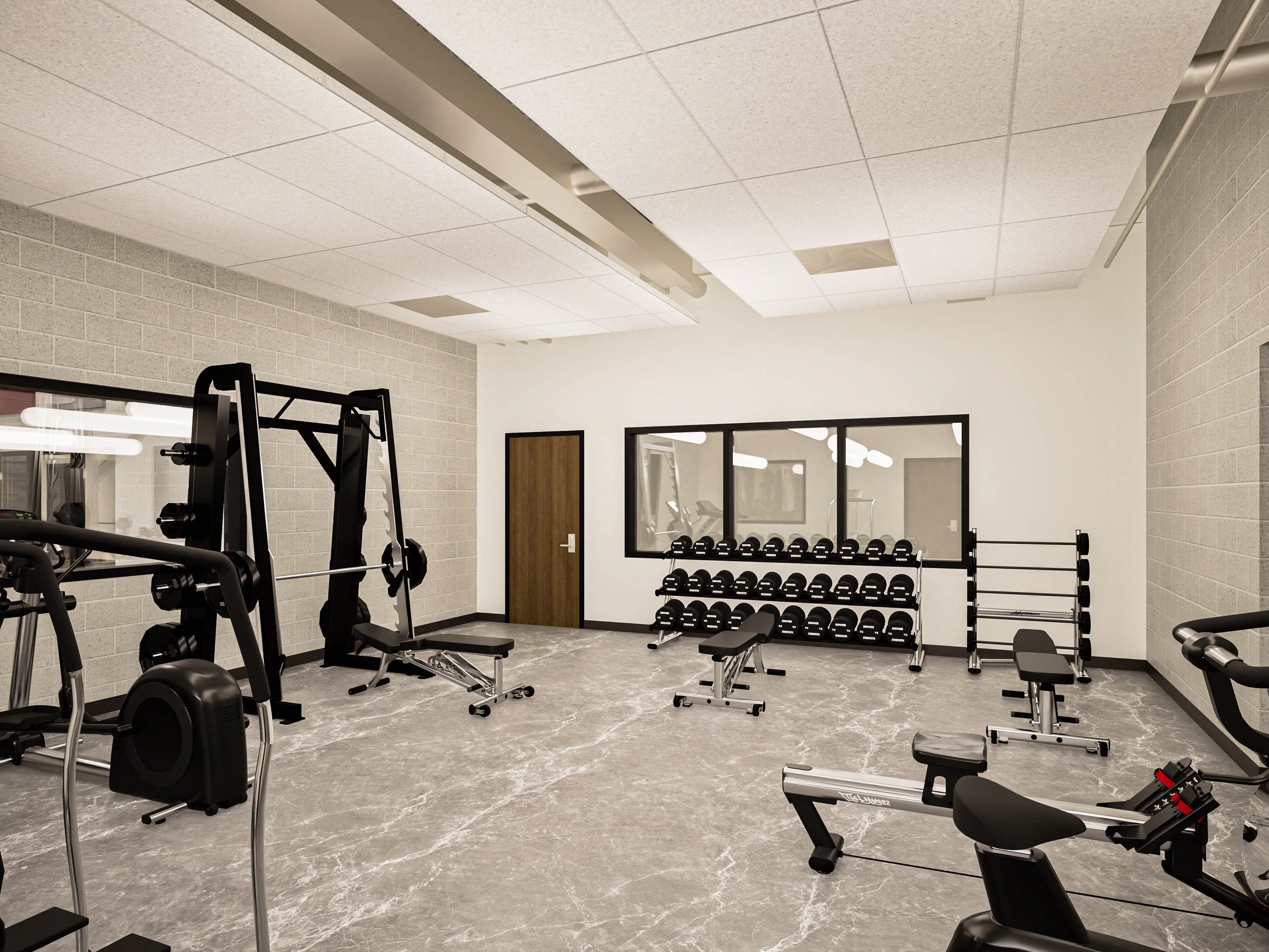 Rundle Academy Workout Room