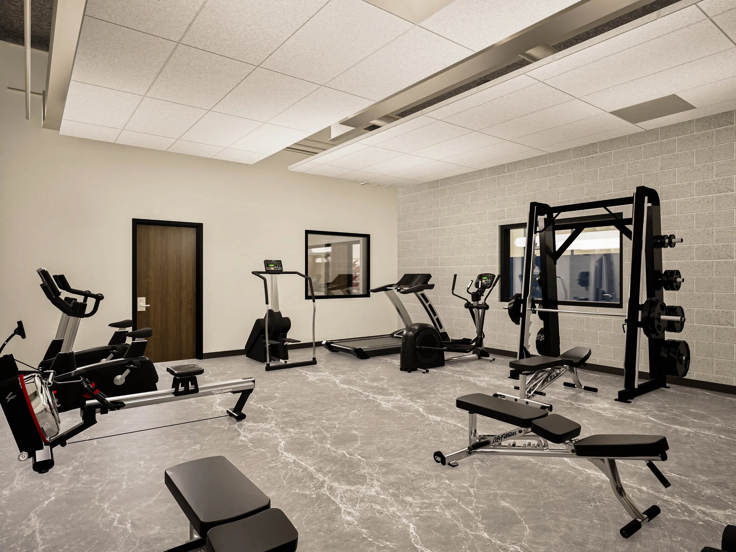 Rundle Academy Workout Room