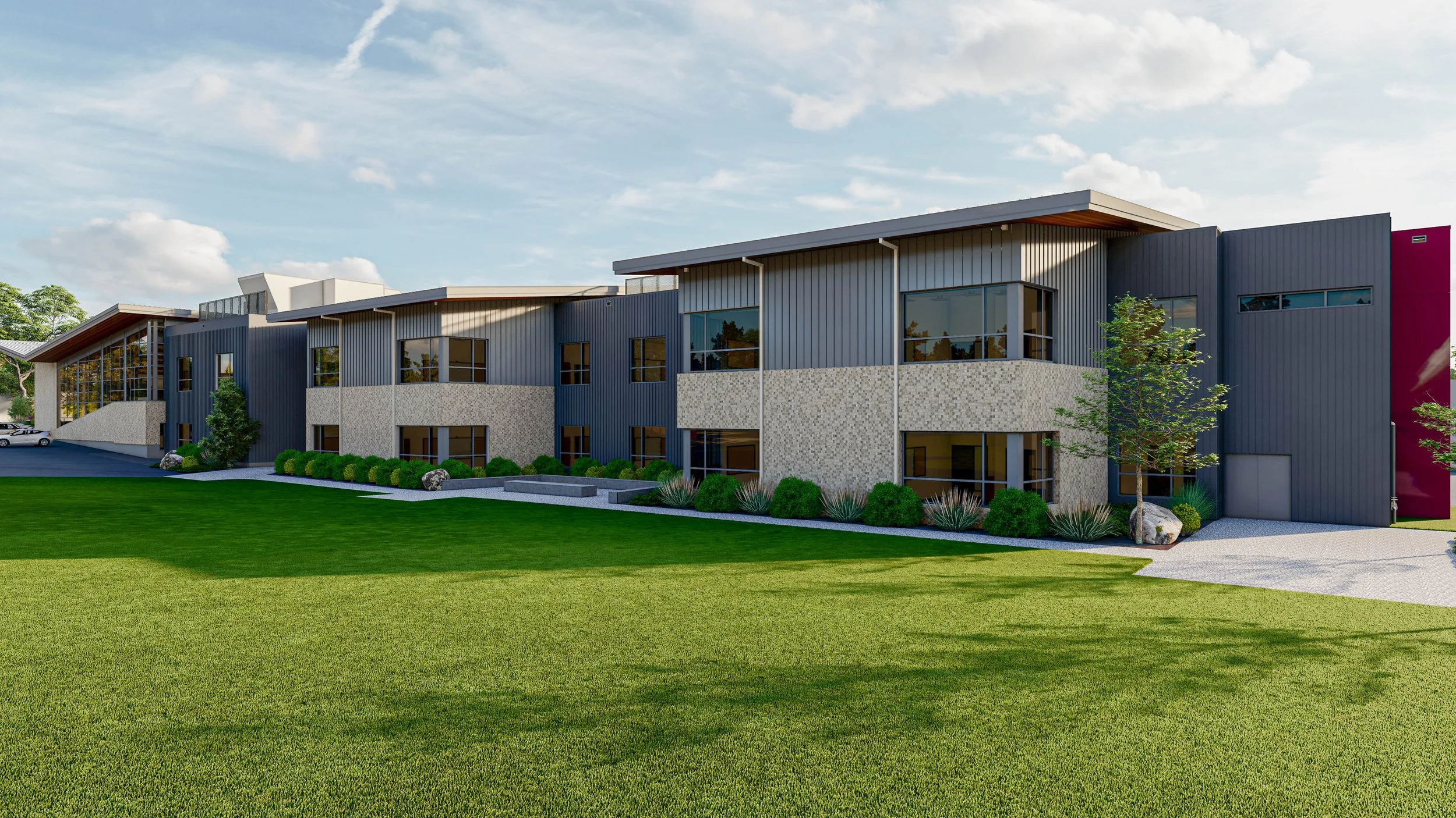 Exterior of Rundle Academy