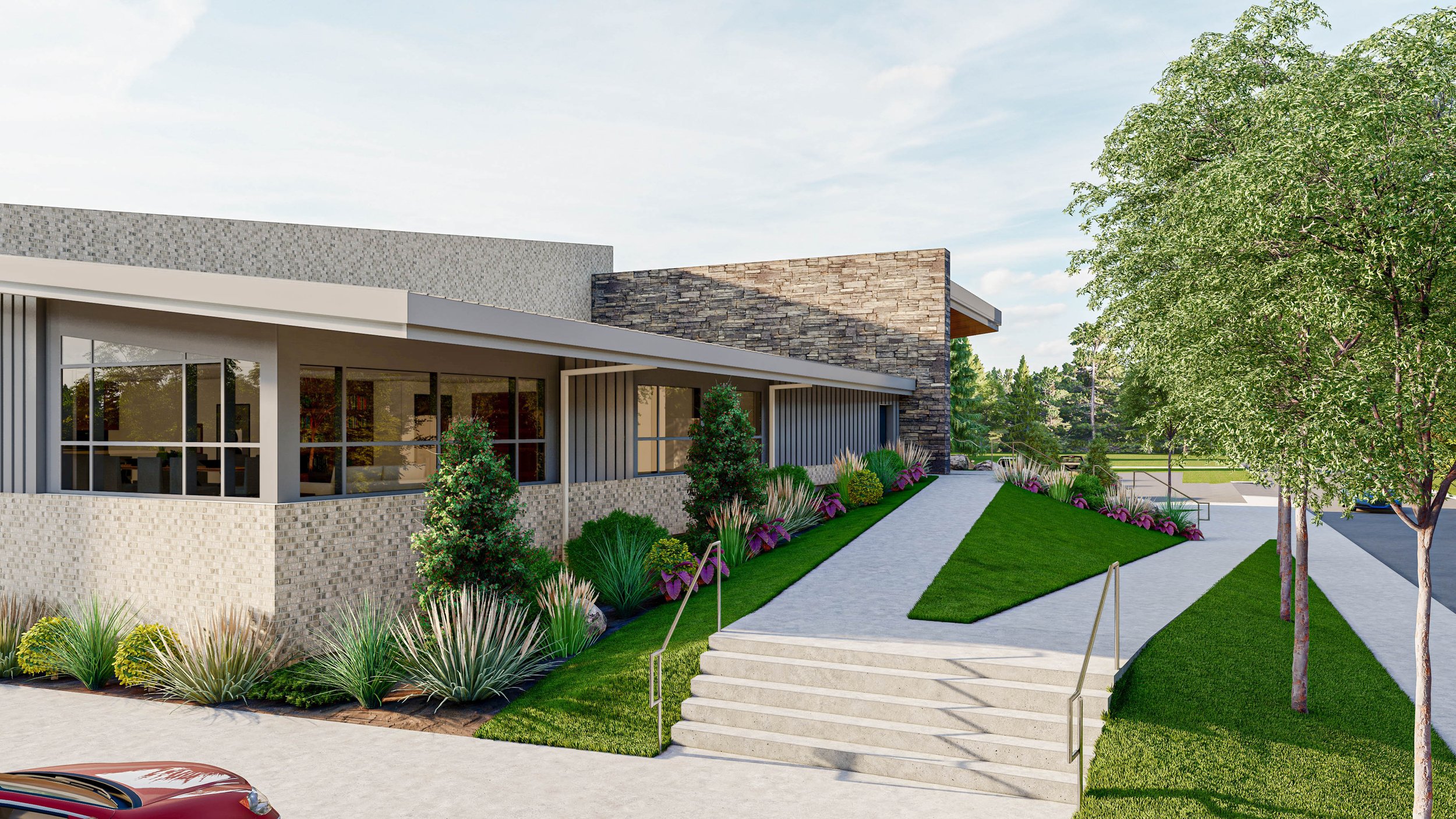 Exterior at Rundle Academy