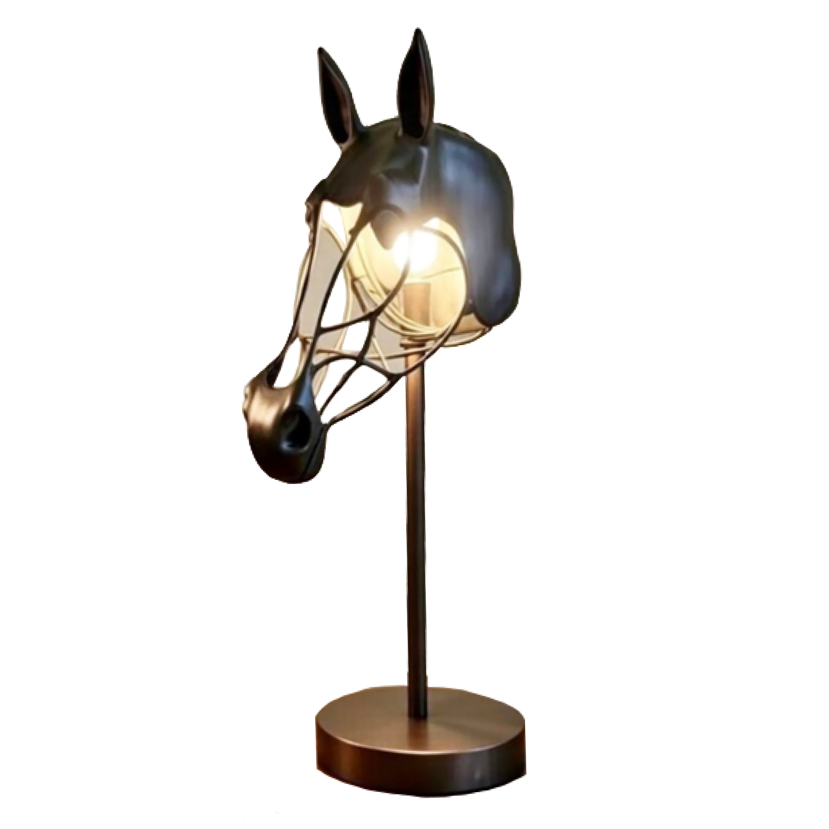 Classic Horse Head Tea Lamp