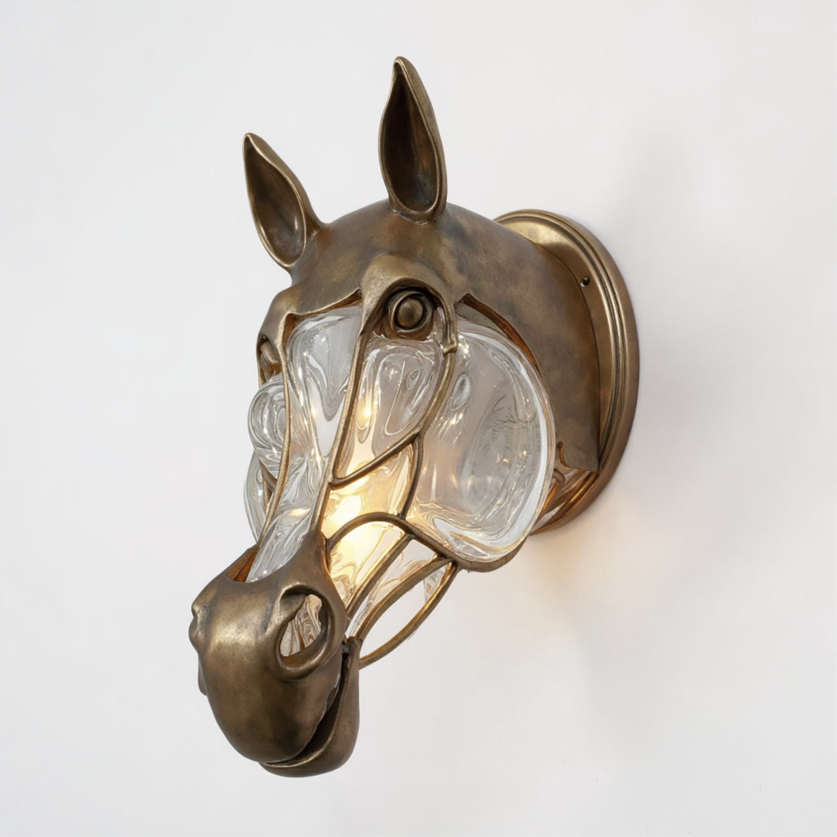 Brass Wall Sconce