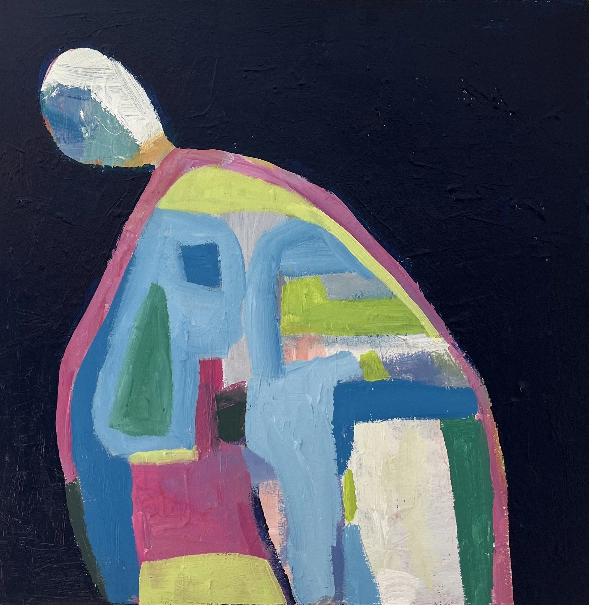 Whatever - 24" x 24" - Acrylic on canvas - $675