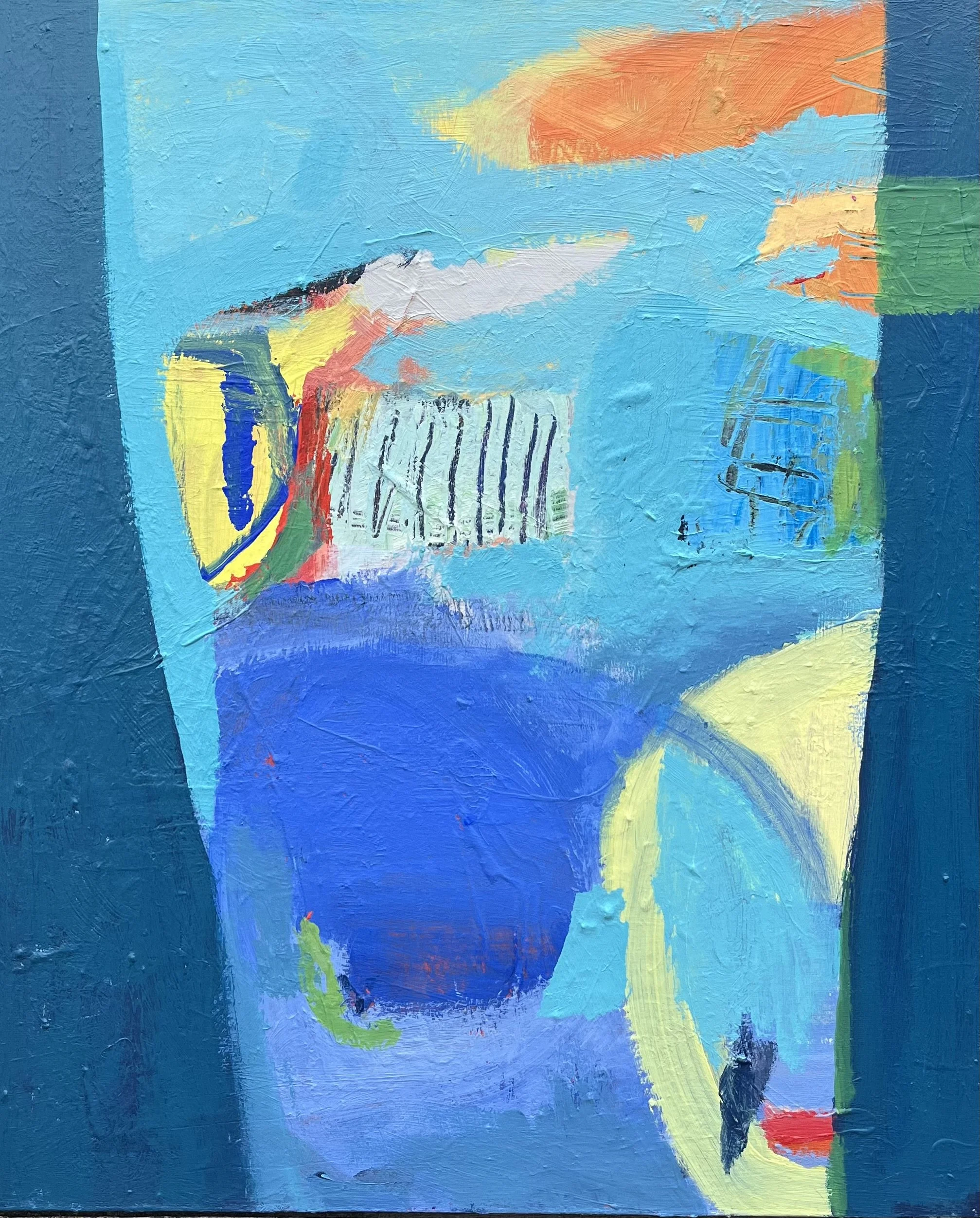 Finding Space - 20" x 24" - Acrylic on canvas - $550