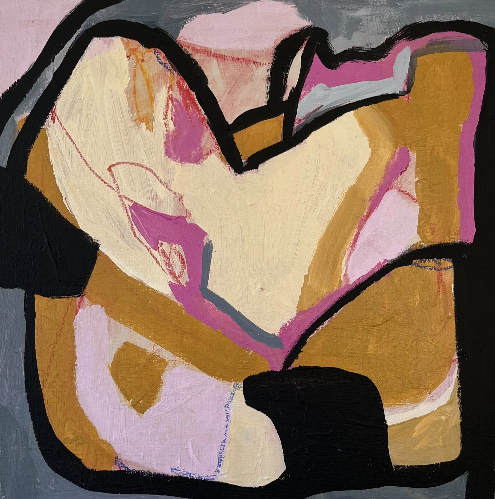 Woman - 12” x 12” - Acrylic on canvas - $250