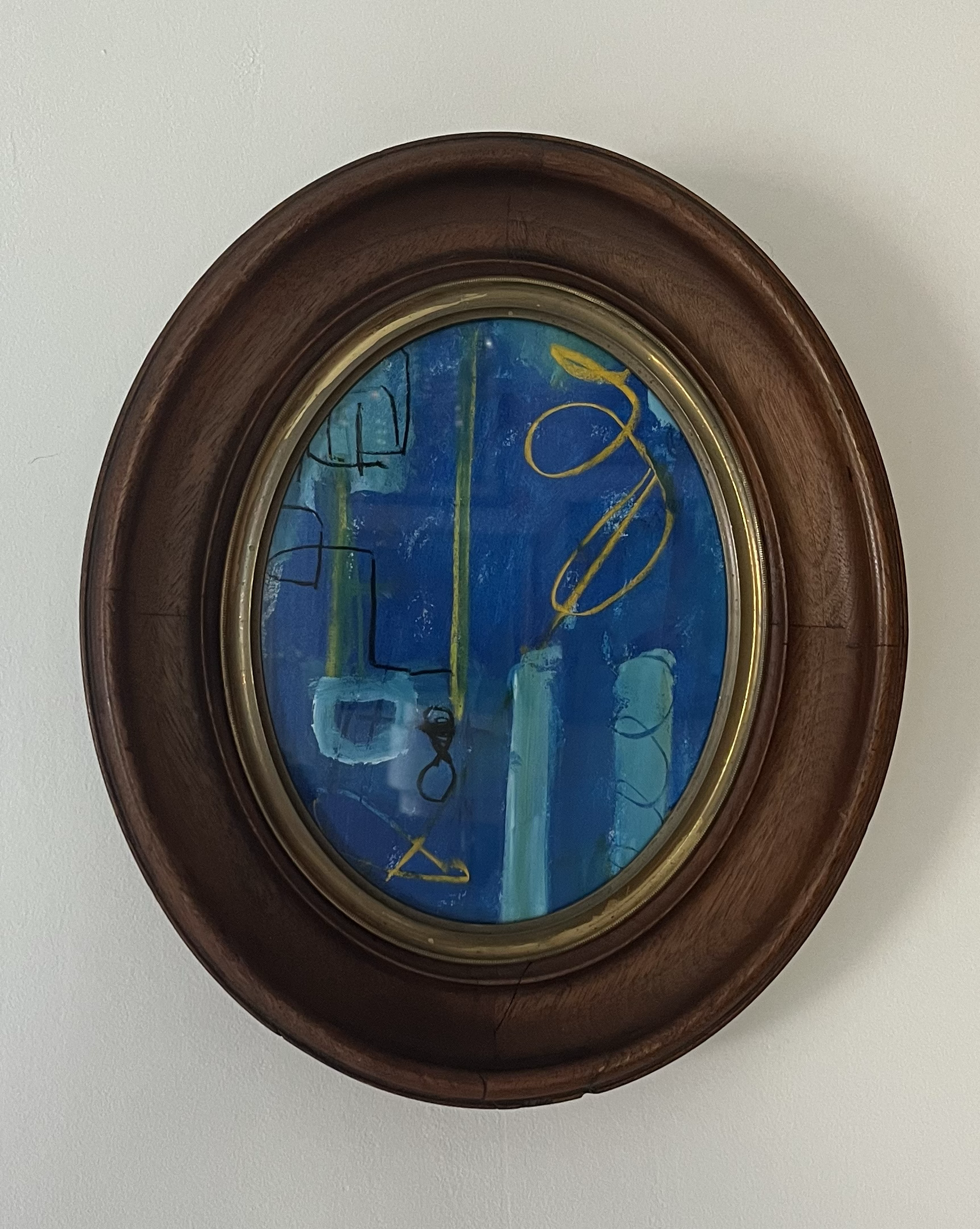 Wishes - 14” x 12” with frame - Acrylic, pastel and pencil on paper (SOLD)