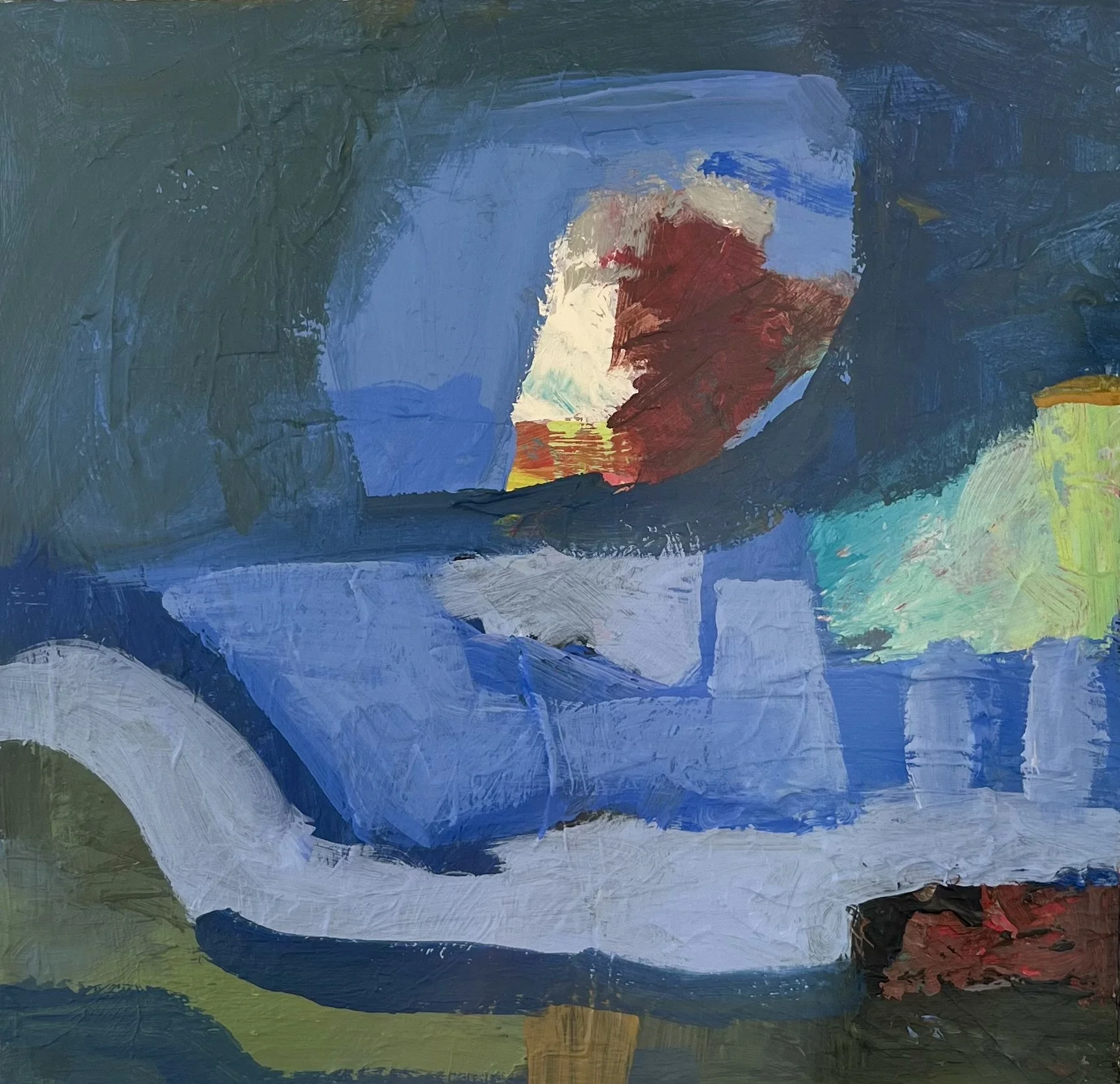 Puzzled - 12” x 12” - Acrylic on canvas - $250