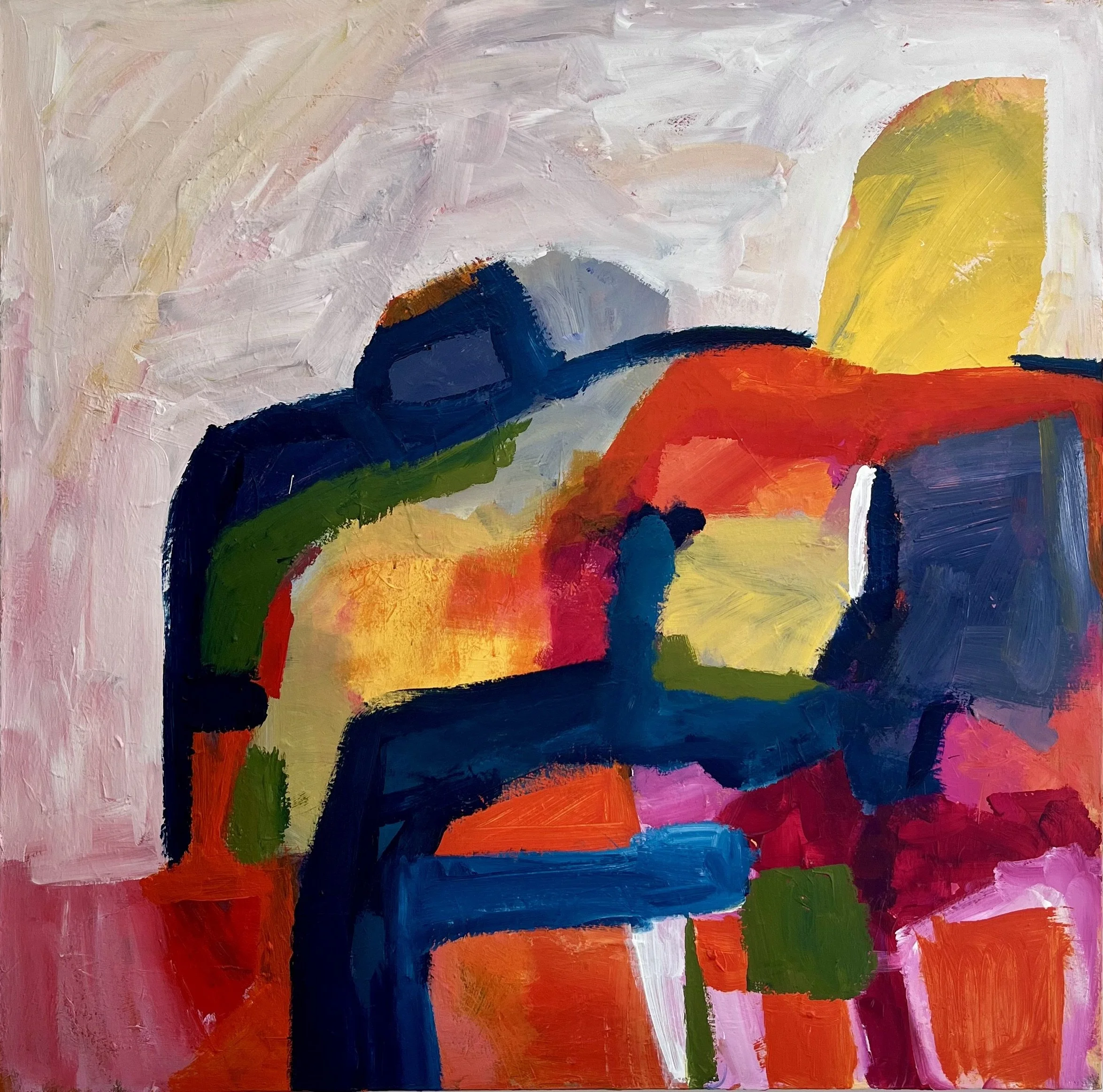 Trust Yourself - 36" x 36" - Acrylic on canvas - $950