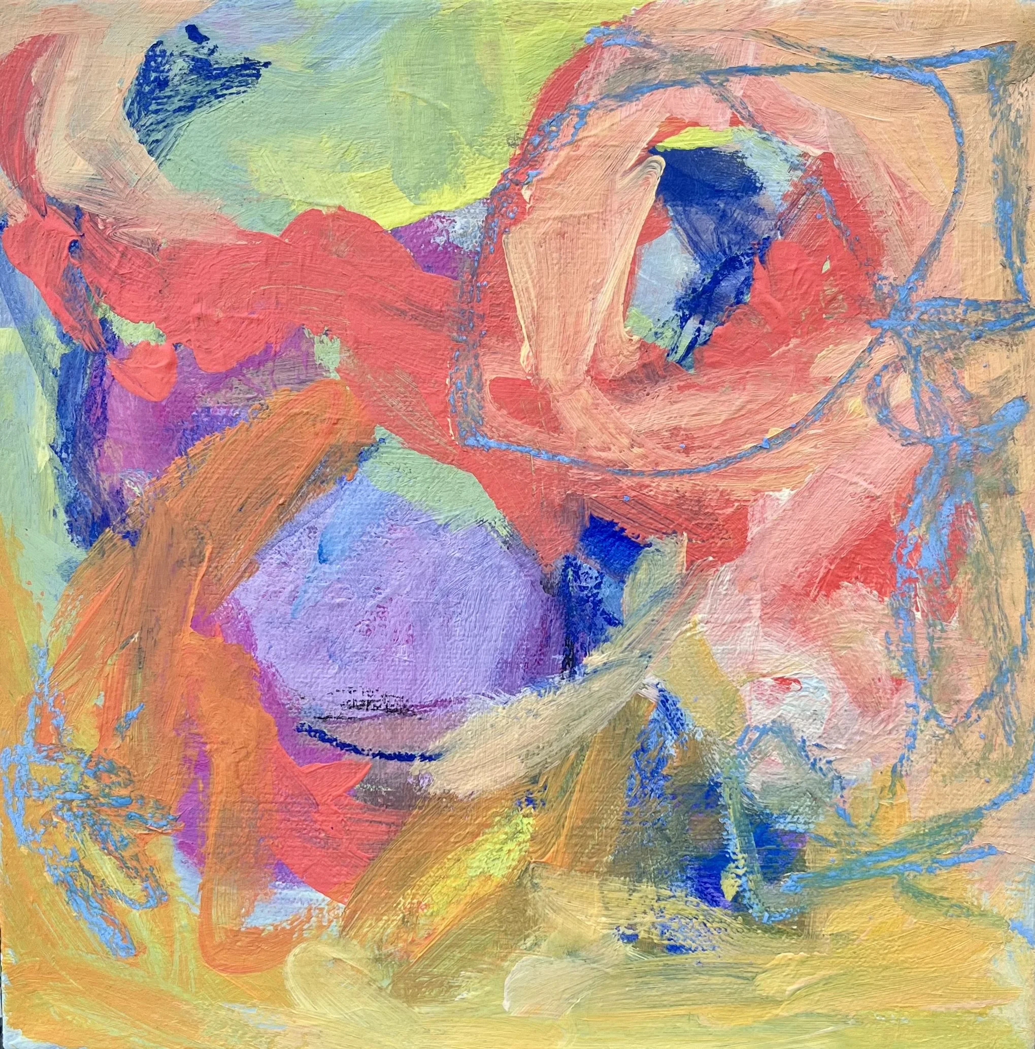 Mystery - 10” x 10” - Acrylic on canvas - $200
