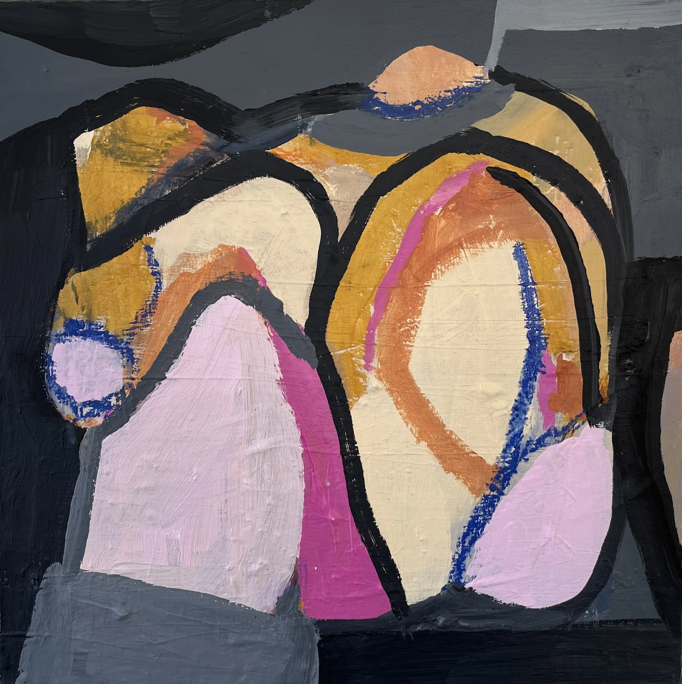 Chill - 12” x 12” - Acrylic on canvas - $250