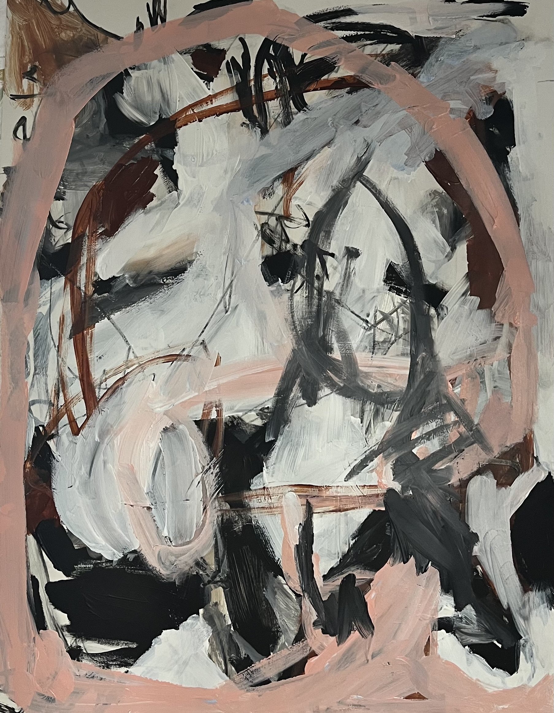 22” x 28” - Acrylic on paper - $200